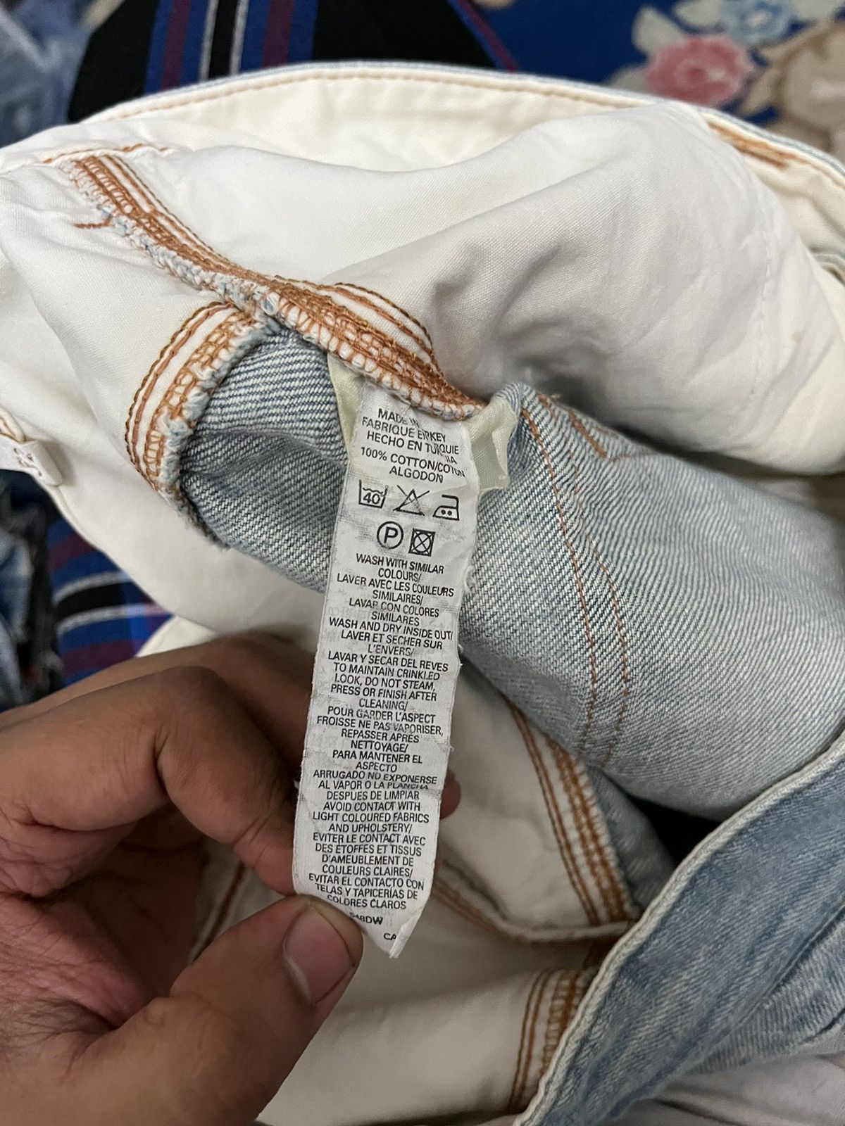 FCUK Fcuk Baggy Denim Size US 34 / EU 50 - 16 Thumbnail