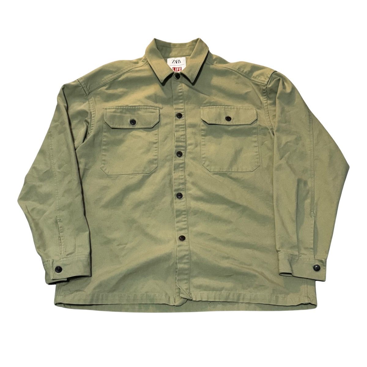 Zara Zara X LIFE Button Up Size US XL / EU 56 / 4 - 1 Thumbnail