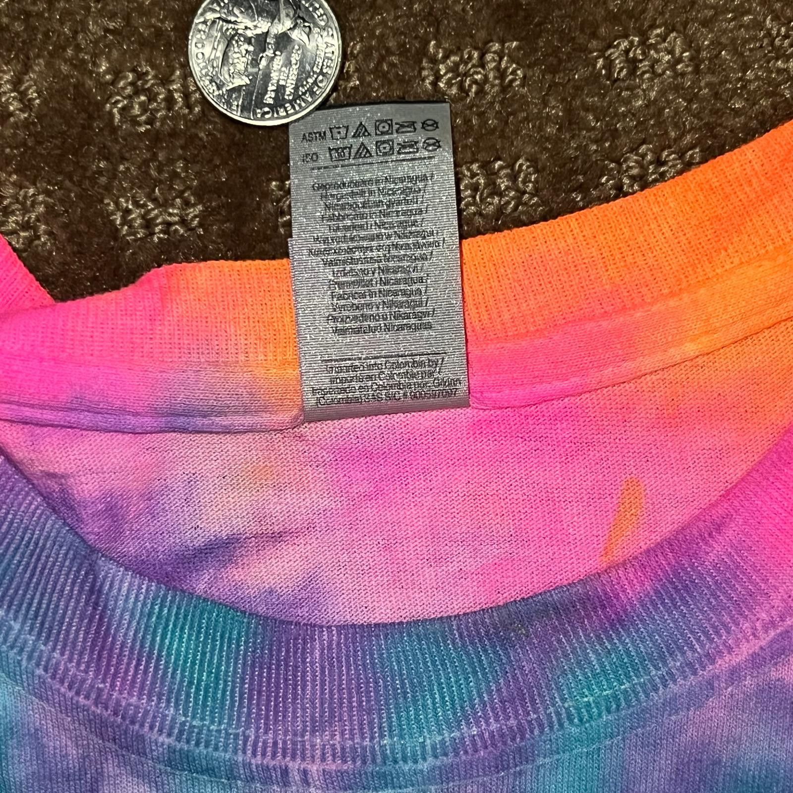 Gildan Grateful Dead 🌀 2023 Tour Tie-Dye Tee – Size L Size US L / EU 52-54 / 3 - 3 Thumbnail