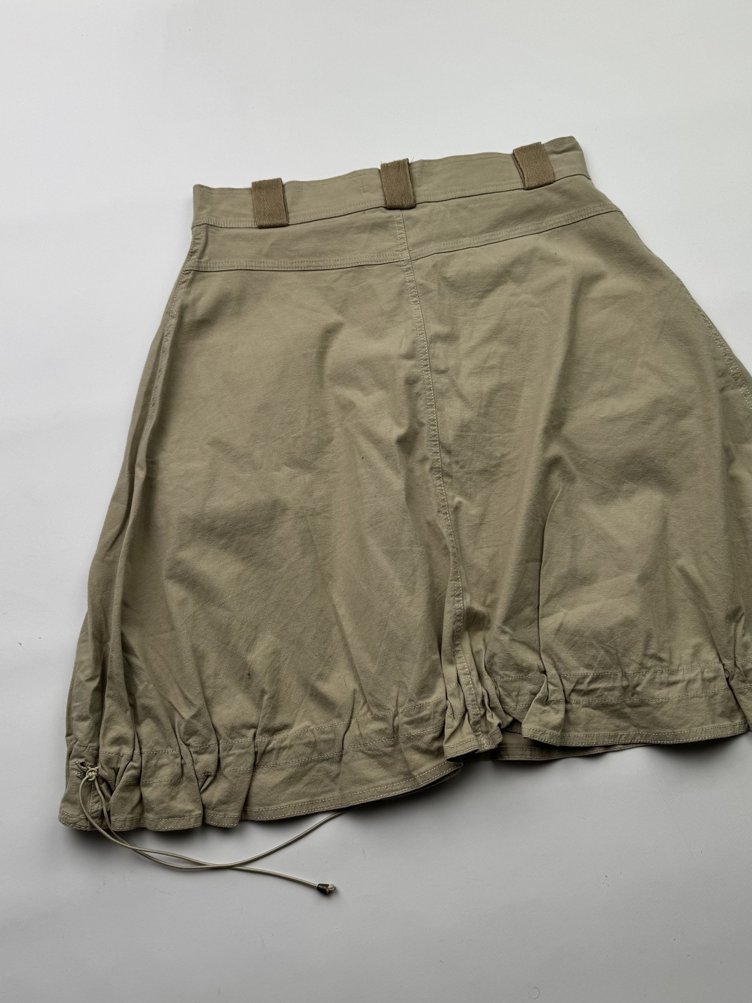 Vintage Vintage Cargo Skirt B424(V224)E2 Size 29" - 6 Thumbnail