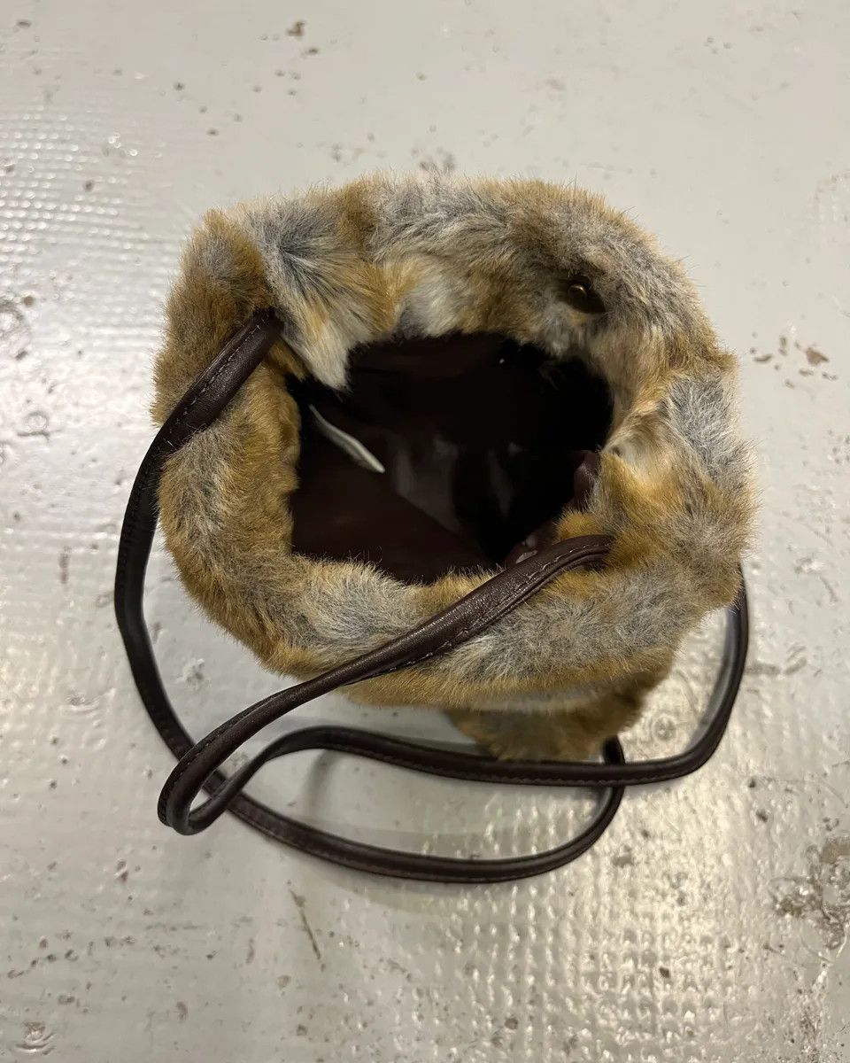 Roberto Cavalli Roberto Cavalli Tan Fur Shoulder Bag Size ONE SIZE - 10 Thumbnail
