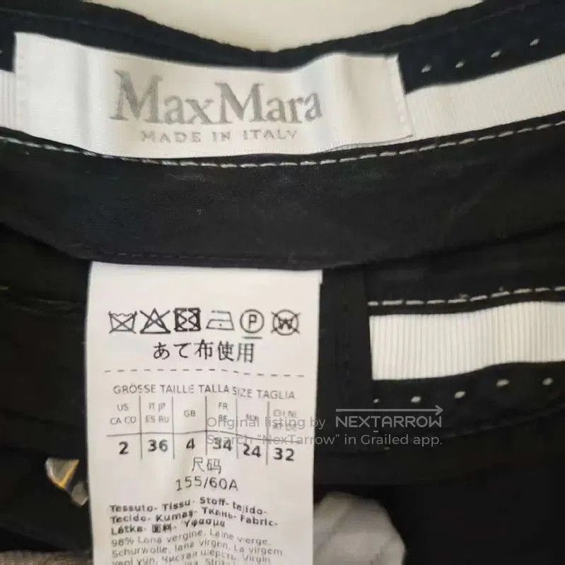 Max Mara MaxMara Black Cotton Women's Shorts . Size 24" / US 00 / IT 34 - 3 Thumbnail