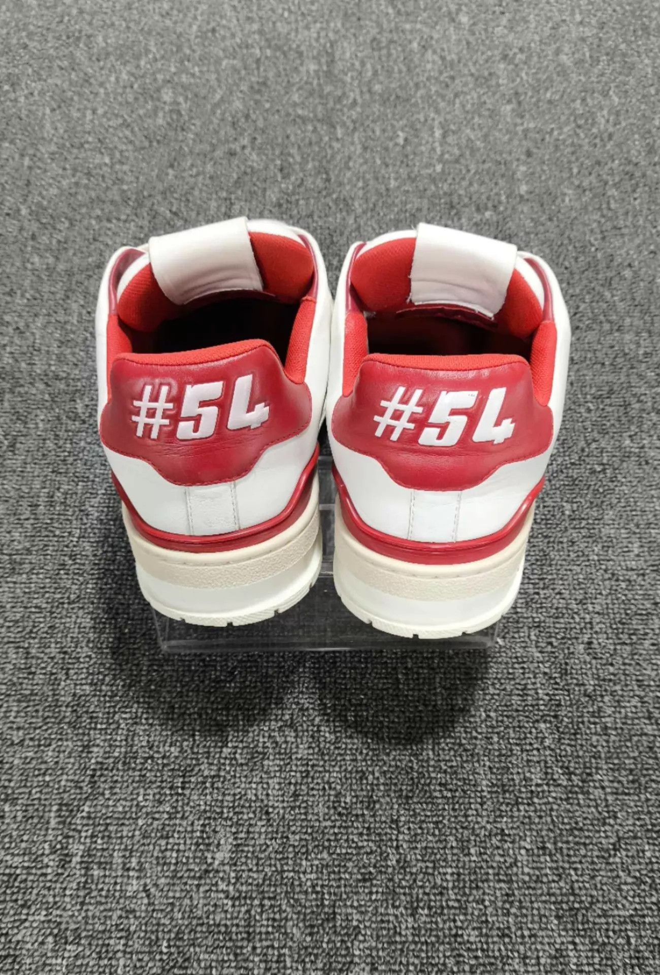 Louis Vuitton LV White Red Trainer 41.5 Size US 8.5 / EU 41-42 - 5 Thumbnail