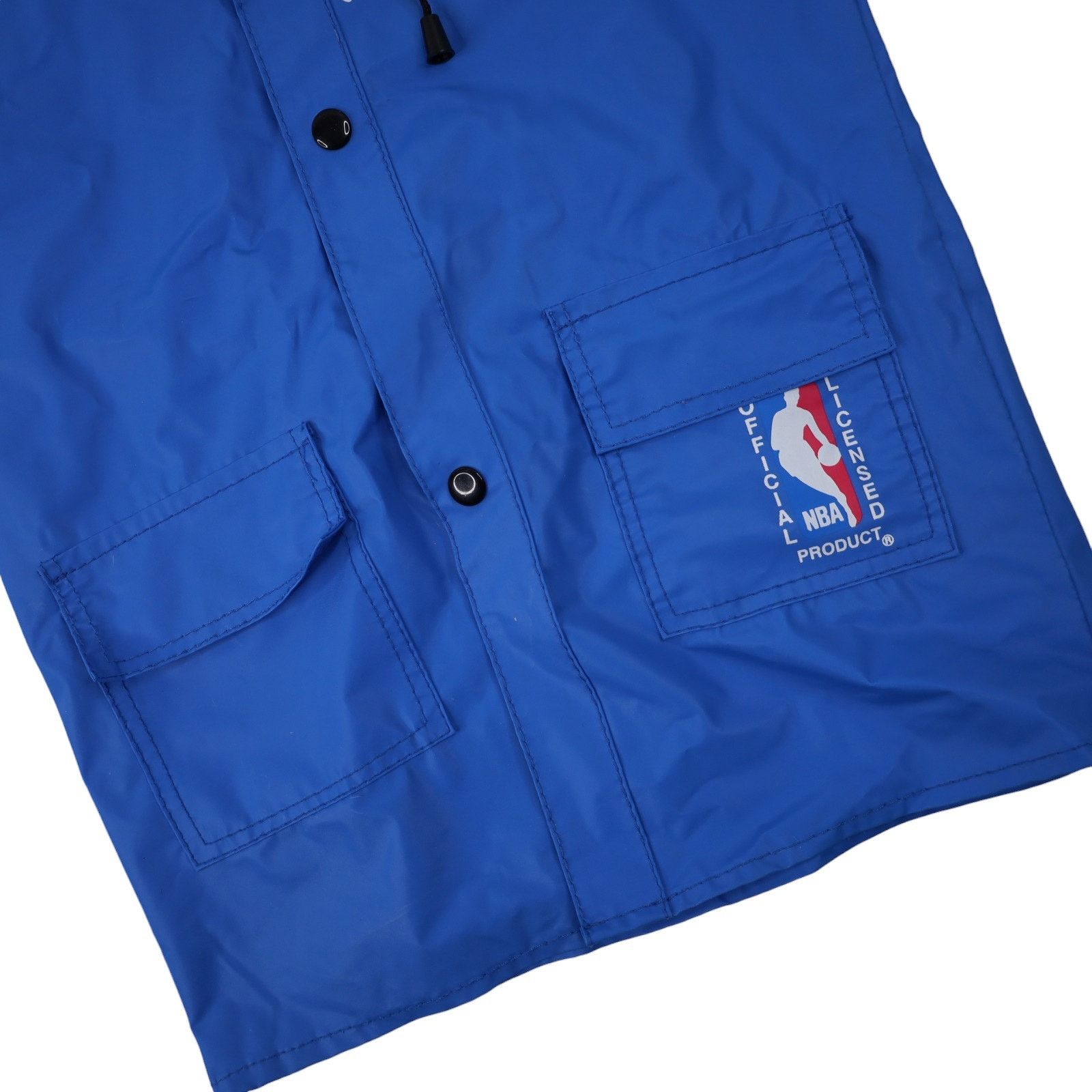 NBA × Vintage Vintage Orland Magic Basketball PVC Rain Jacket Size US XXS / EU 40 - 4 Thumbnail