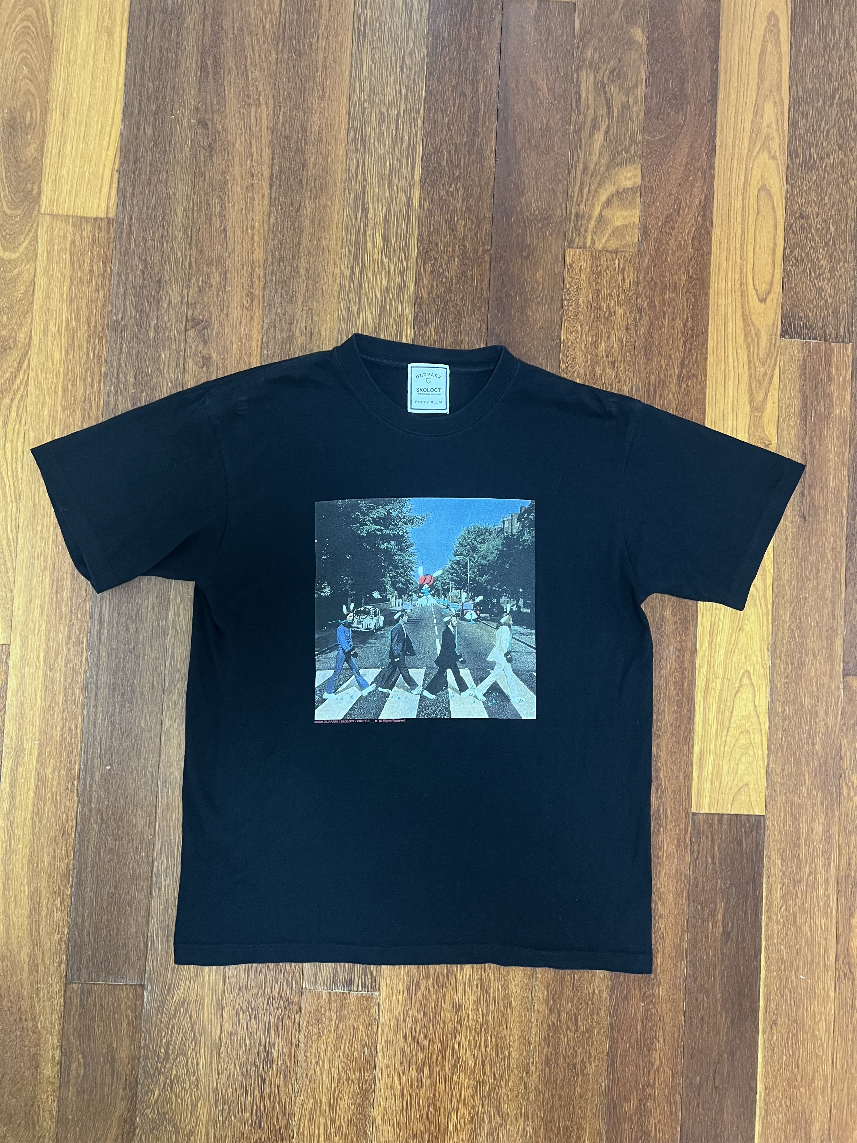 Skoloct 💚 The Beatles x Skoloct Abbey Road Tee Black Large Size US L / EU 52-54 / 3 - 1 Thumbnail