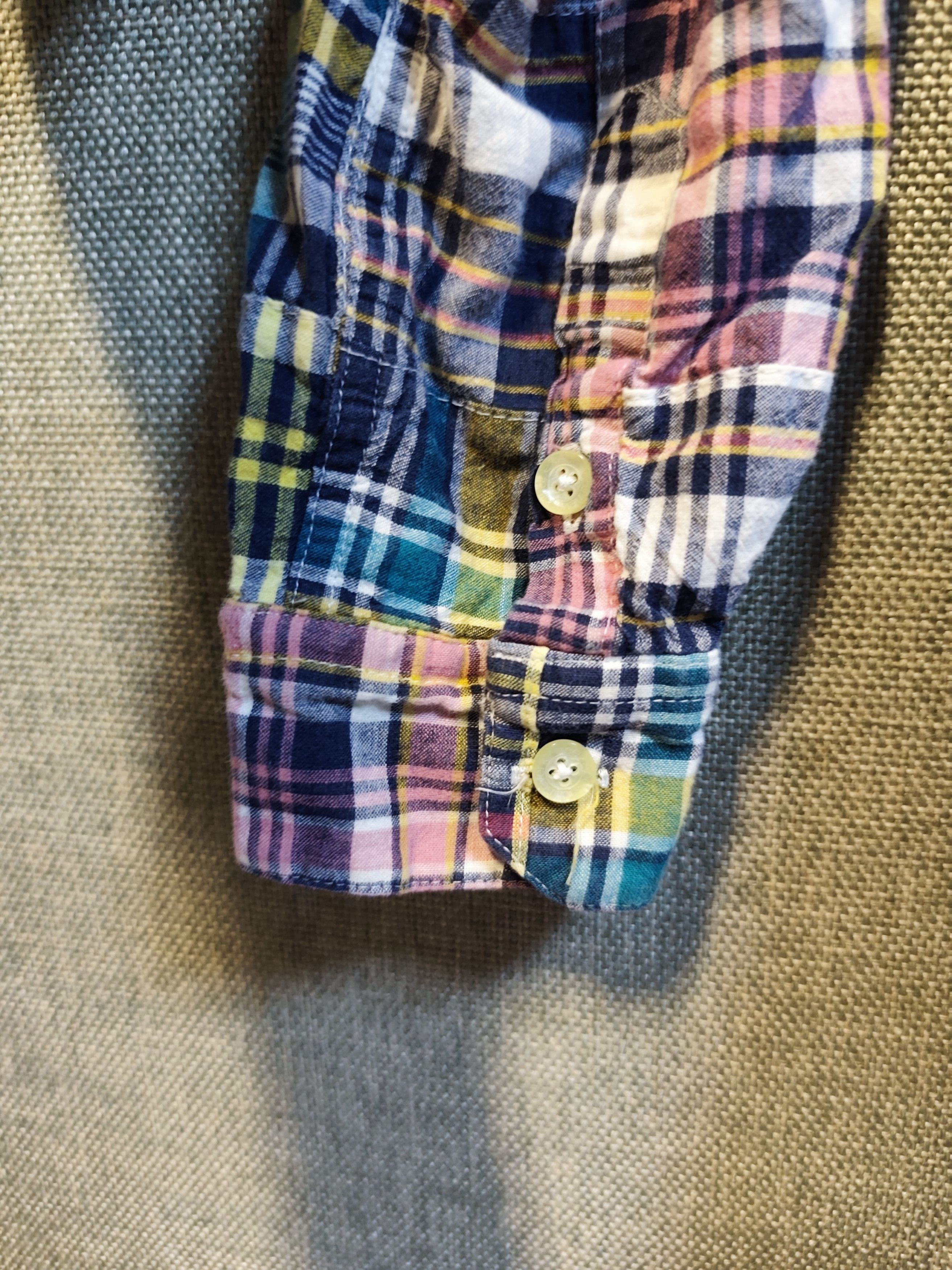 Bape Bape Pirate Store Flannel Patchwork Shirt Size S / US 4 / IT 40 - 4 Thumbnail