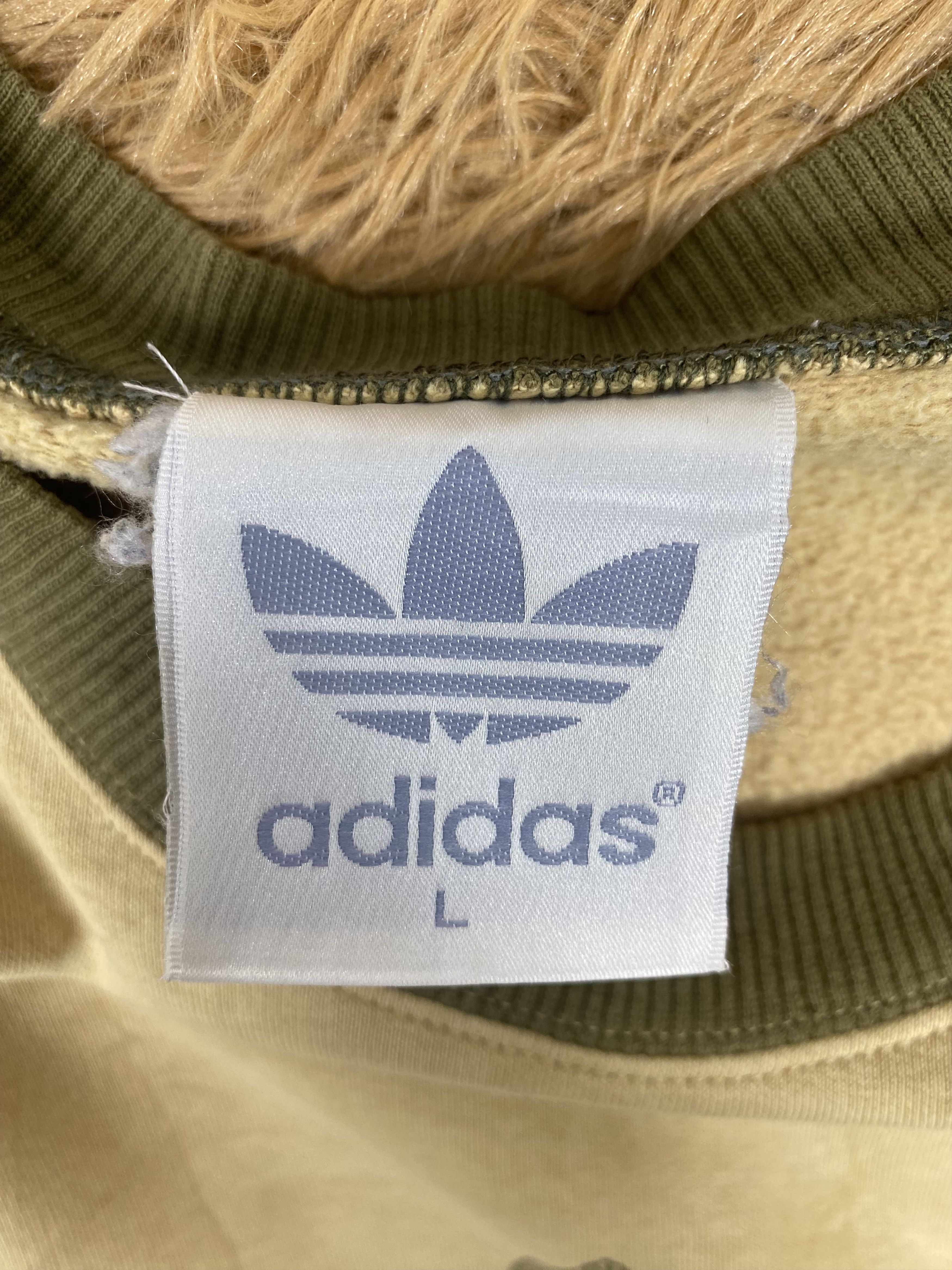 Adidas × Vintage Vintage Adidas Three Stripe Sweatshirts PS0059 Size US M / EU 48-50 / 2 - 9 Thumbnail