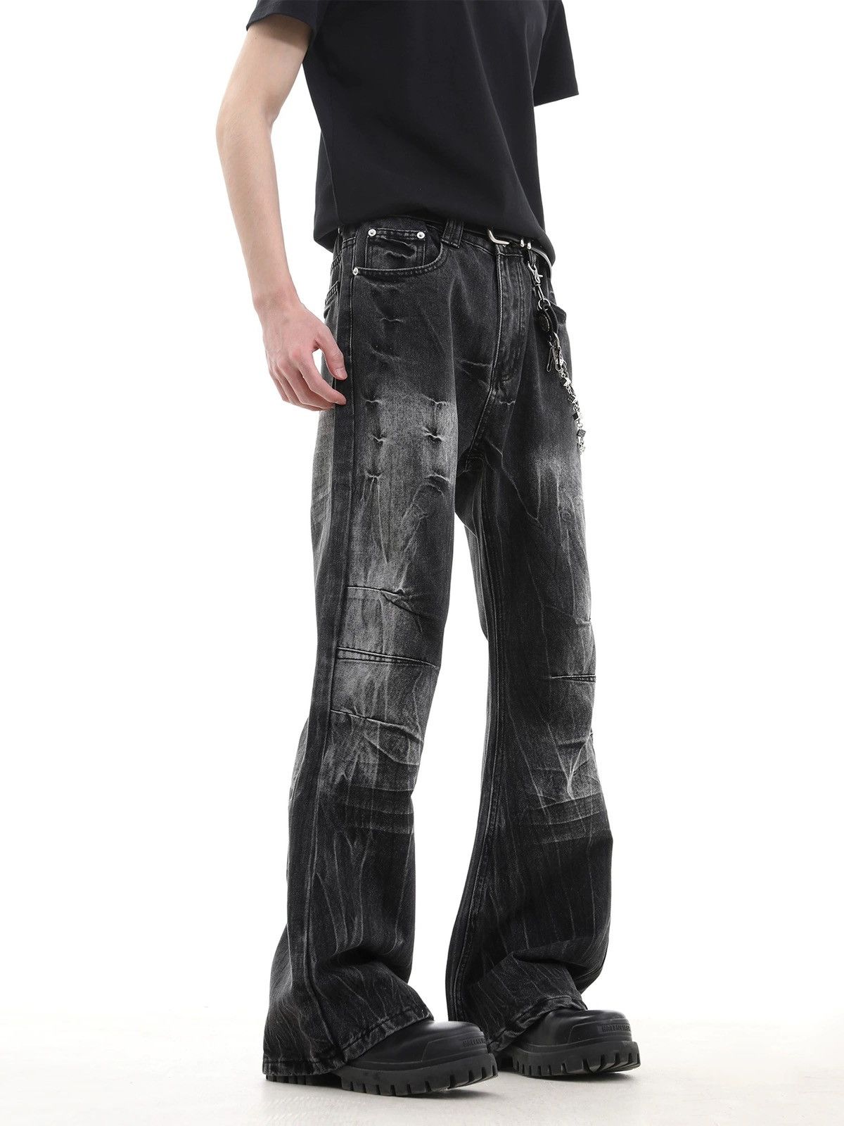 Japanese Brand × Vintage Retro punk pants Size US 31 - 2 Thumbnail