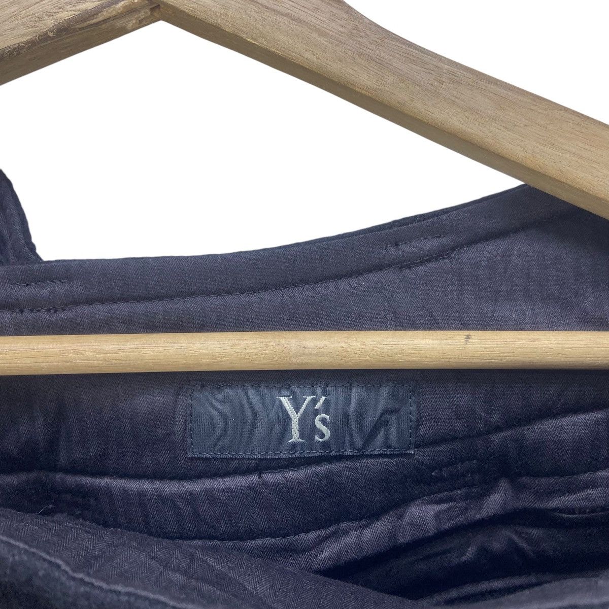 Yohji Yamamoto Yohji Yamamoto Zipper Distressed Wool Skirt Size 27" / US 4 / IT 40 - 10 Thumbnail