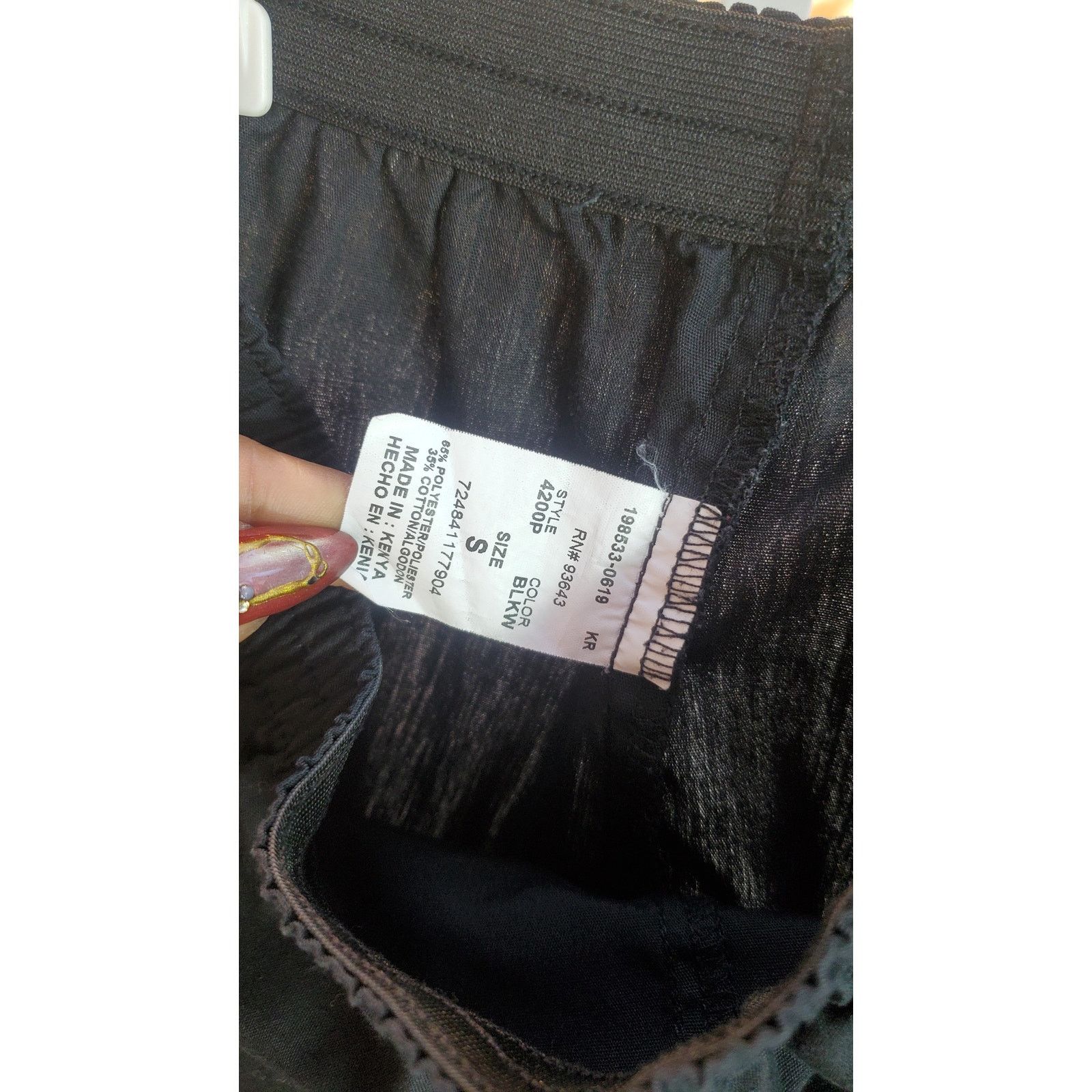 Cherokee 2 Pack Cherokee Workwear Black Scrub Pants Uniform Small Size 28" / US 6 / IT 42 - 5 Thumbnail