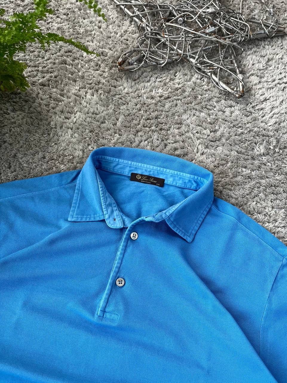 Loro Piana Loro Piana Polo T-Shirt Streetwear Luxury Rare Rich Size US XL / EU 56 / 4 - 4 Thumbnail