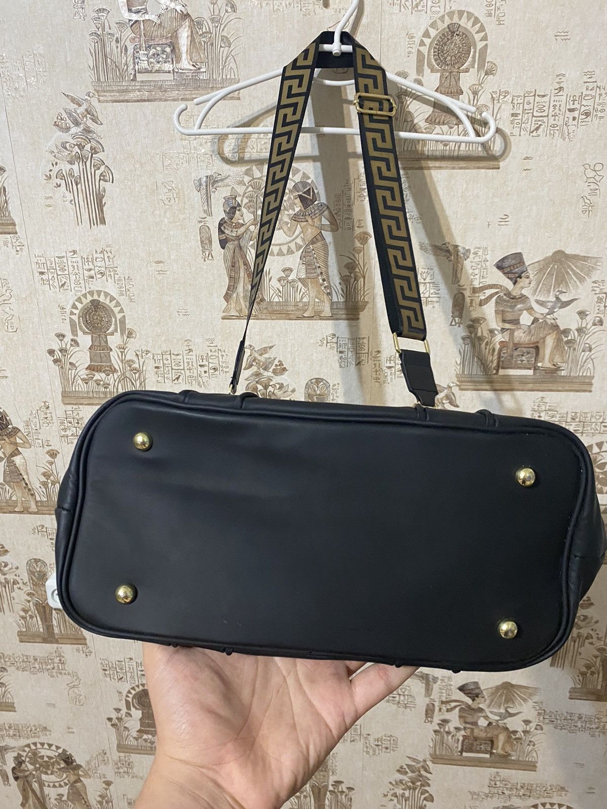 Versace Versace Parfums Ladies Black Tote Bag Crossbody Size ONE SIZE - 4 Thumbnail