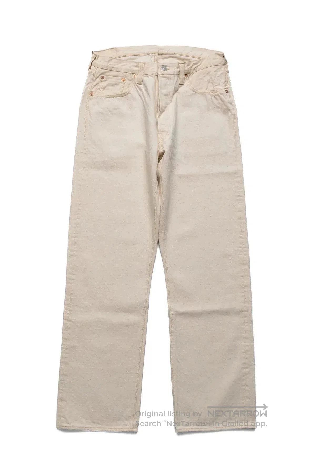 Full Count & Co. Fullcount High-Waist Loose Fit Jeans. Size US 35 - 4 Thumbnail