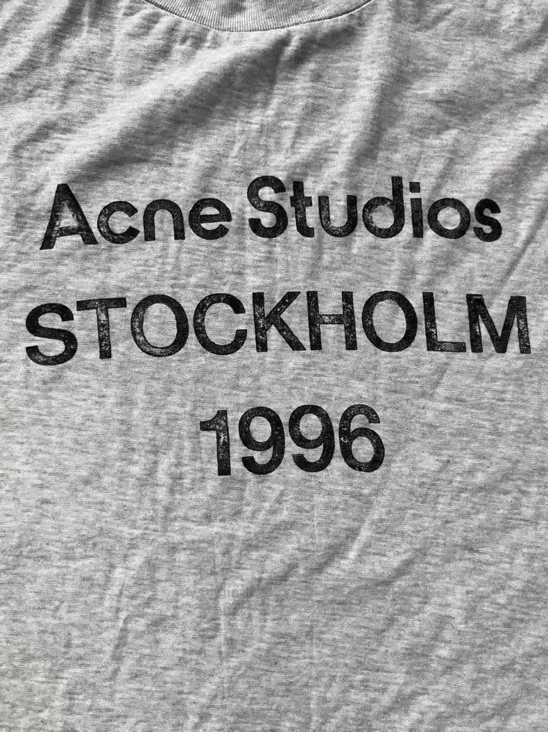 Acne Studios Acne Studios 1996 series letter print casual round neck sh Size XS / US 0-2 / IT 36-38 - 3 Thumbnail