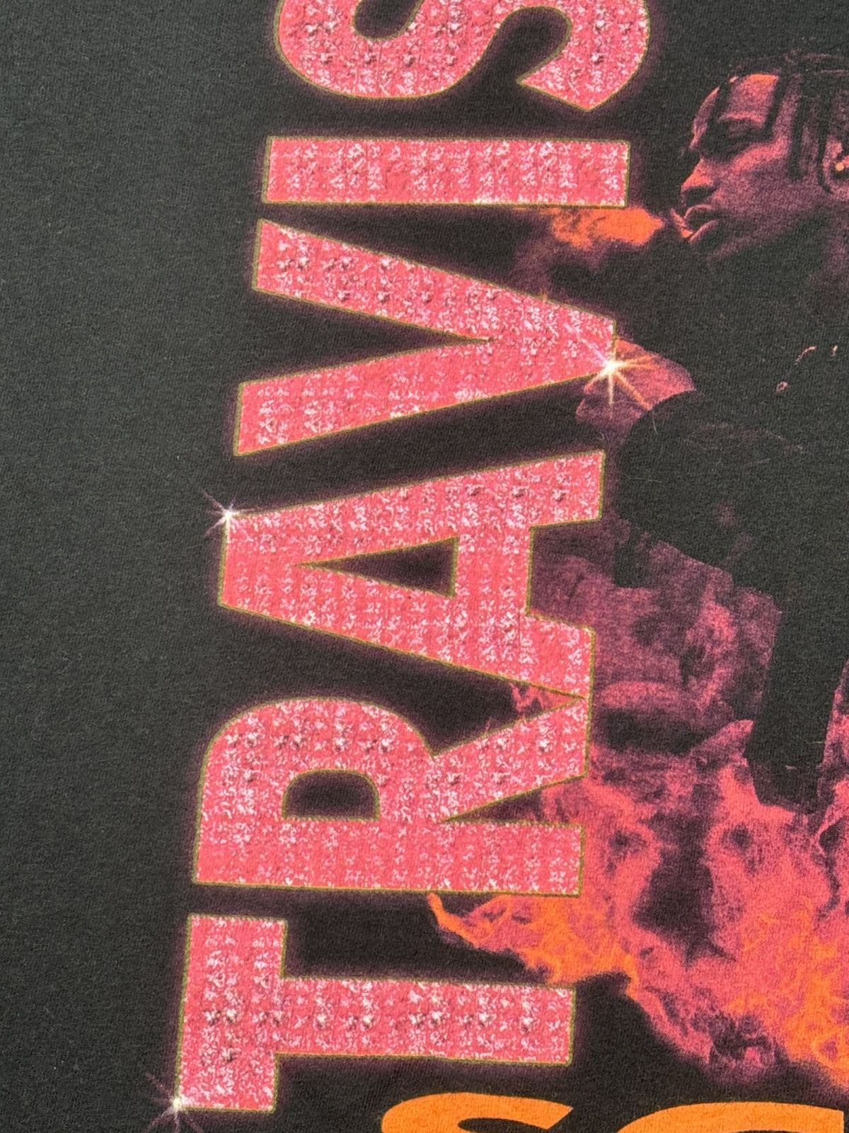 Rap Tees × Travis Scott Travis Scott Rodeo Fire T-Shirt Size US L / EU 52-54 / 3 - 3 Thumbnail