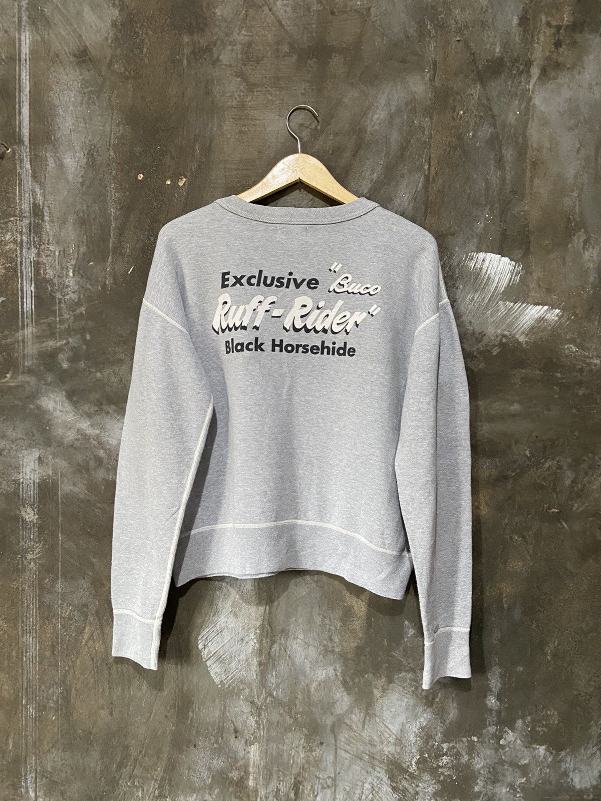 The Real McCoy's Buco Ruff Riders Loopwheel Sweatshirt Size US M / EU 48-50 / 2 - 6 Thumbnail