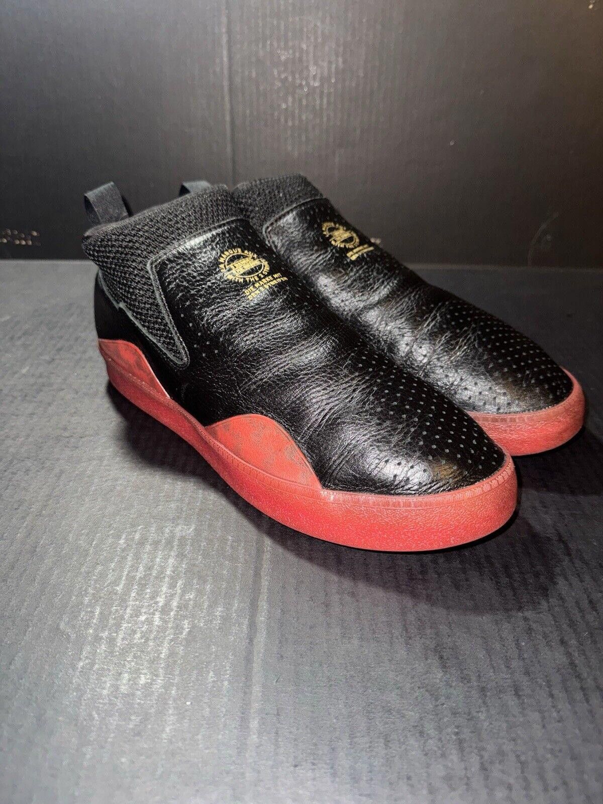 Adidas Adidas Men's 3ST.002 Black Scarlet B96261 Na-kel Smith Sz 10 Size US 10 / EU 43 - 2 Thumbnail