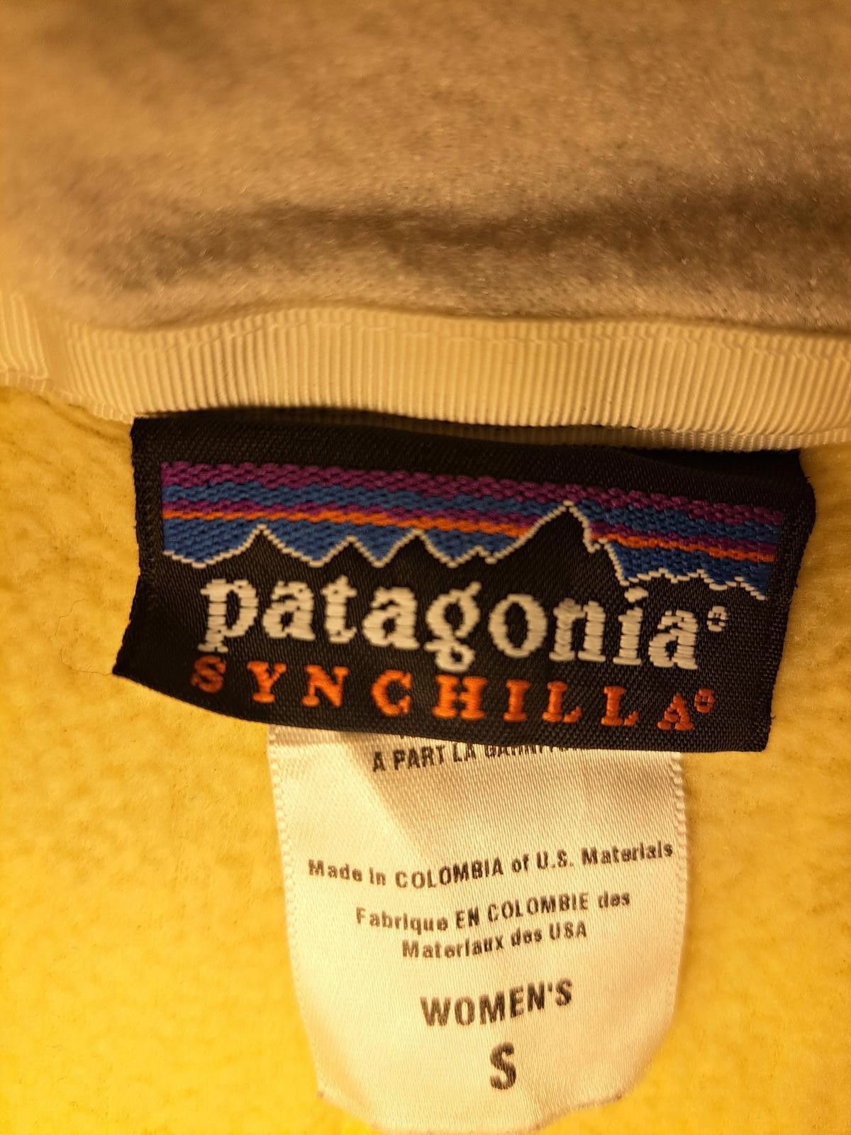 Patagonia VINTAGE 1995 Patagonia Synchilla Vest Womens Small Yellow Size S / US 4 / IT 40 - 2 Thumbnail