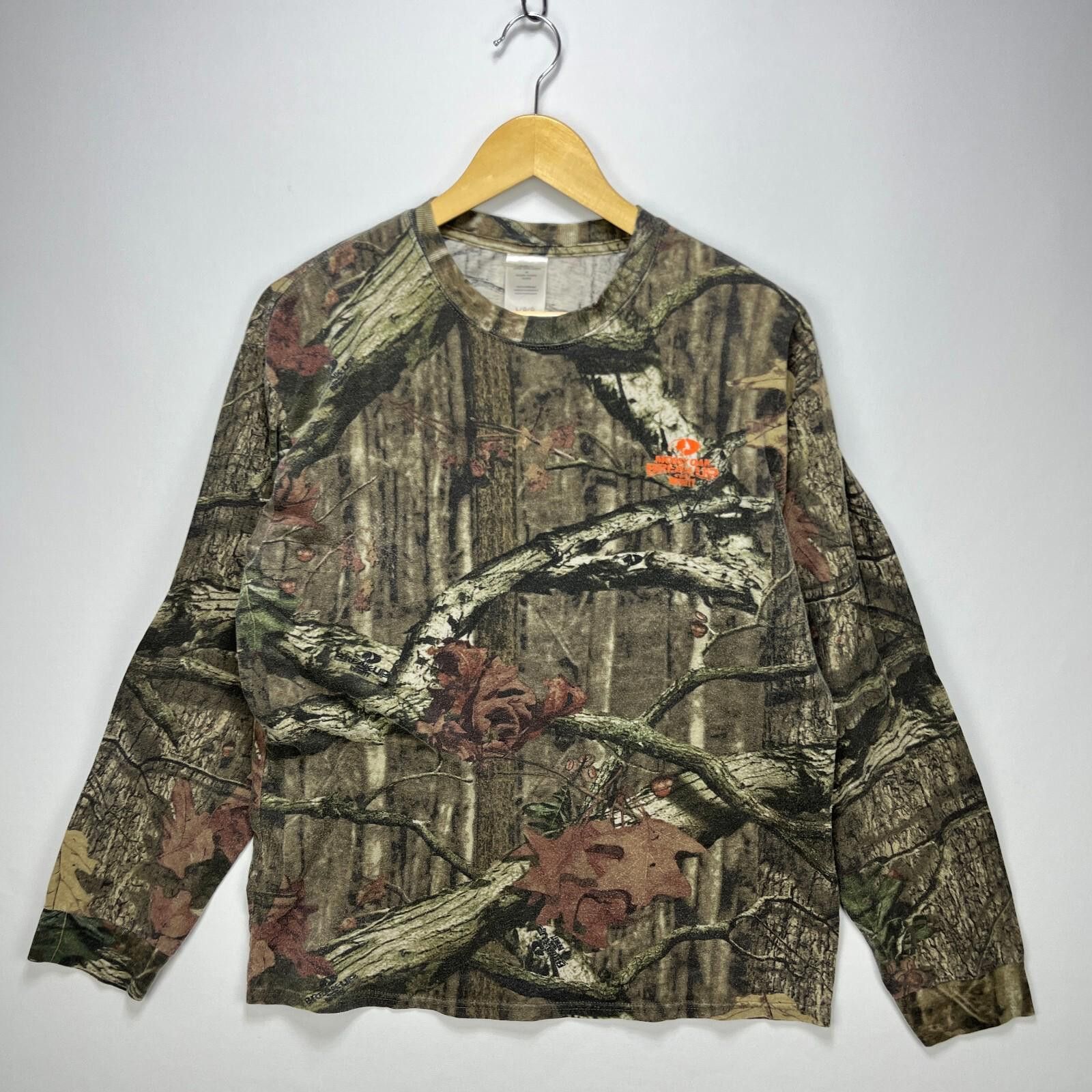 Vintage Vintage Real Tree Longsleeve Shirt Large Size US L / EU 52-54 / 3 - 1 Thumbnail