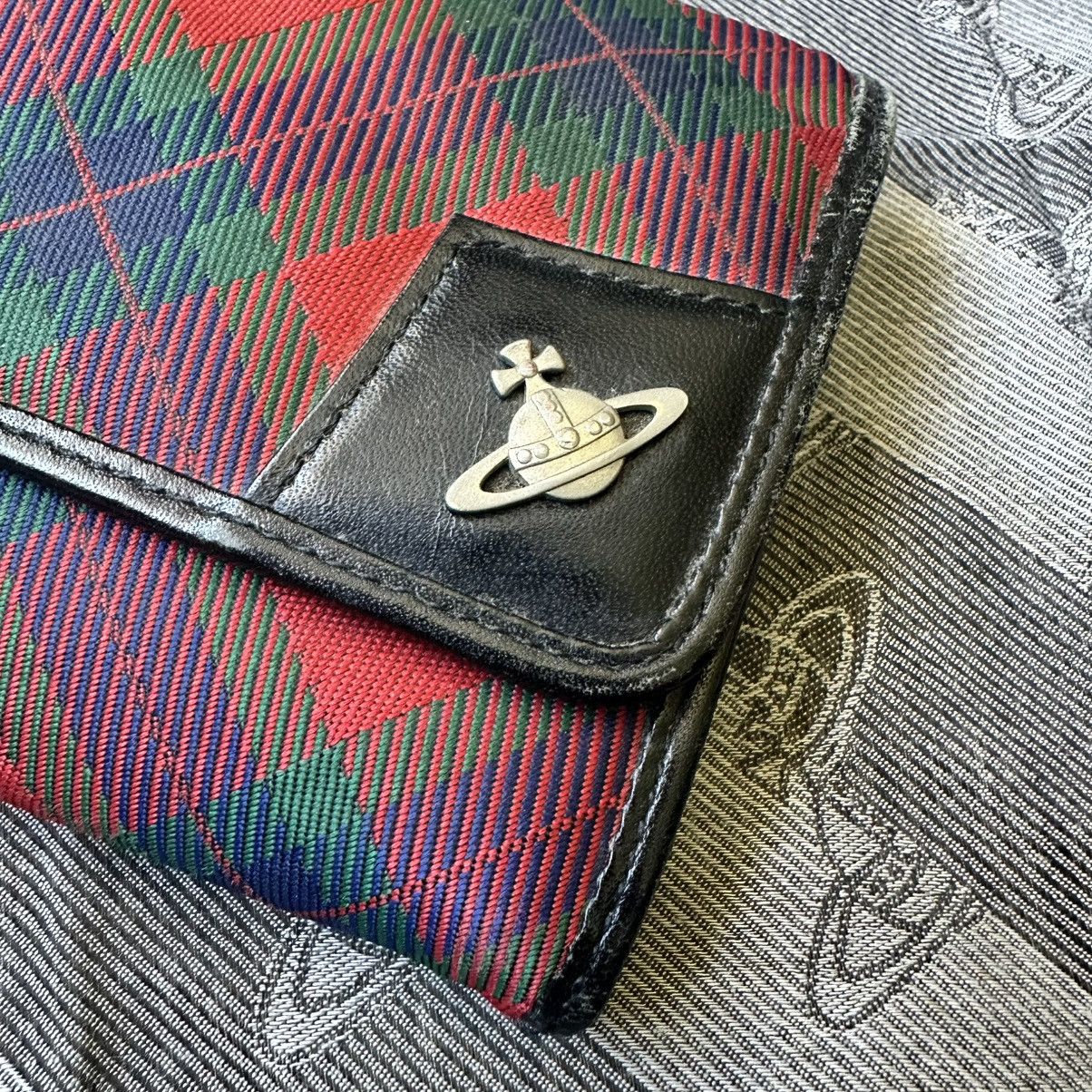 Vivienne Westwood Vivienne Westwood checked pattern wallet 90s Size ONE SIZE - 2 Thumbnail