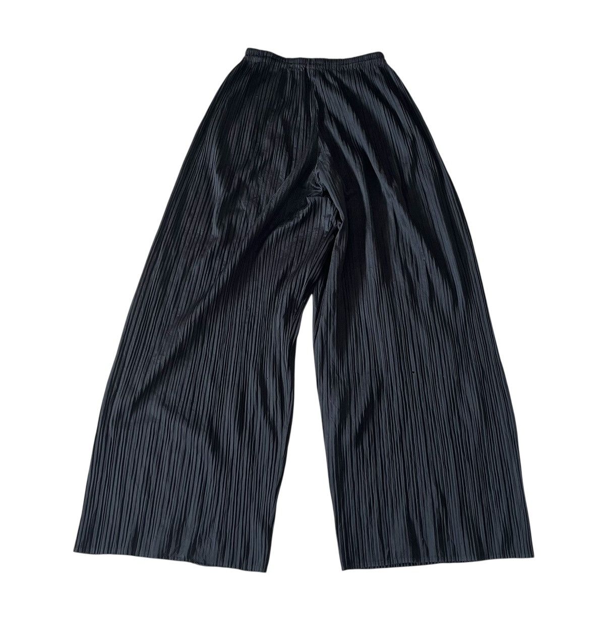 Issey Miyake TAX FREE 🇺🇸 issey miyake pleats please wide leg trousers Size 22" - 9 Thumbnail