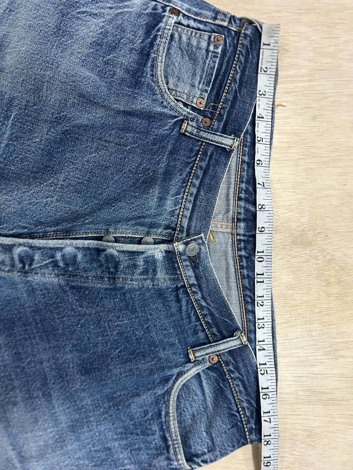 Evisu Vintage Evisu Seagull ‘Dowluck’ Selvedge Jeans Size US 36 / EU 52 - 12 Thumbnail