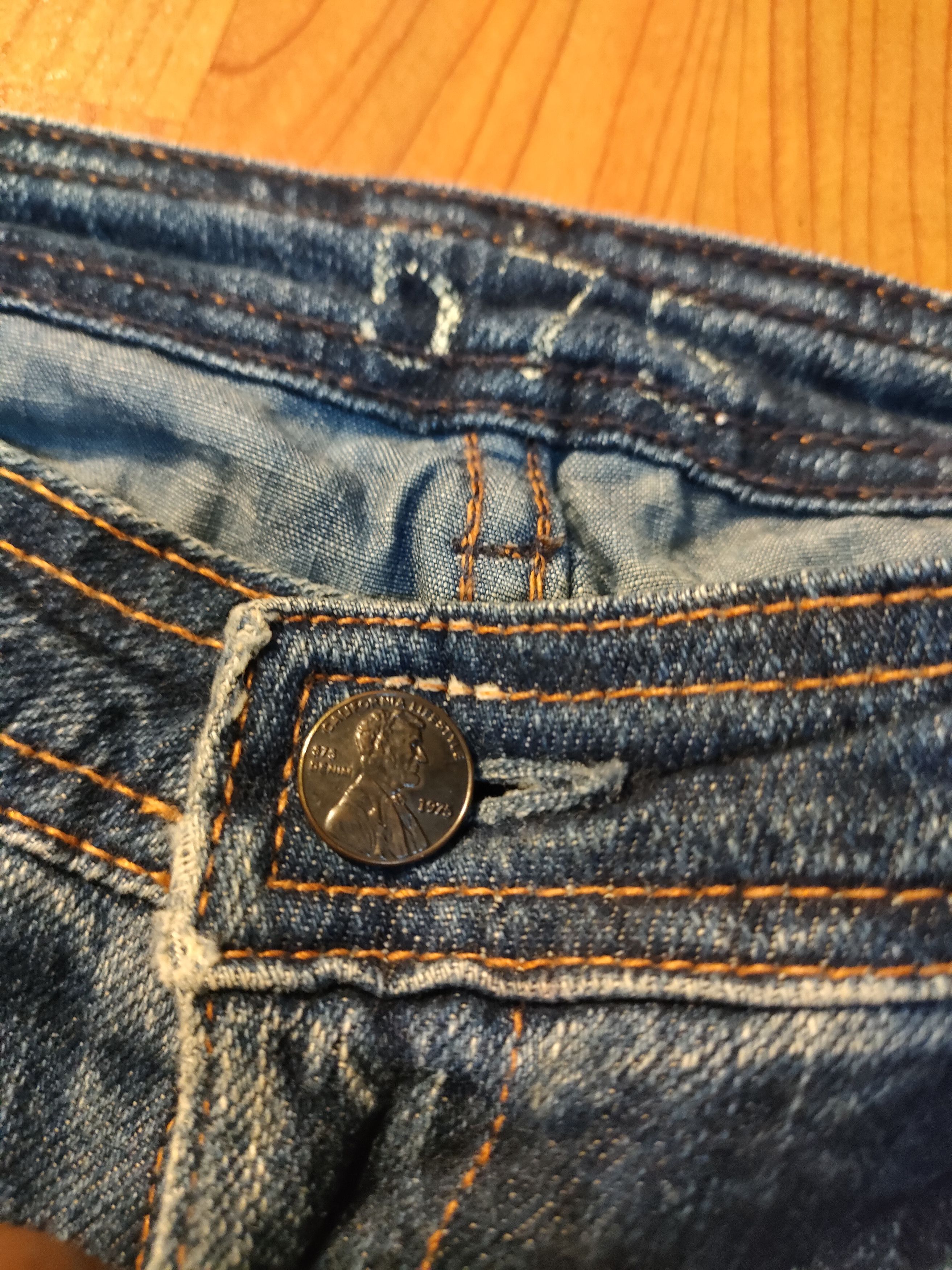 If Six Was Nine Flare🔥🔥575 Denim Jeans Size US 29 - 6 Thumbnail