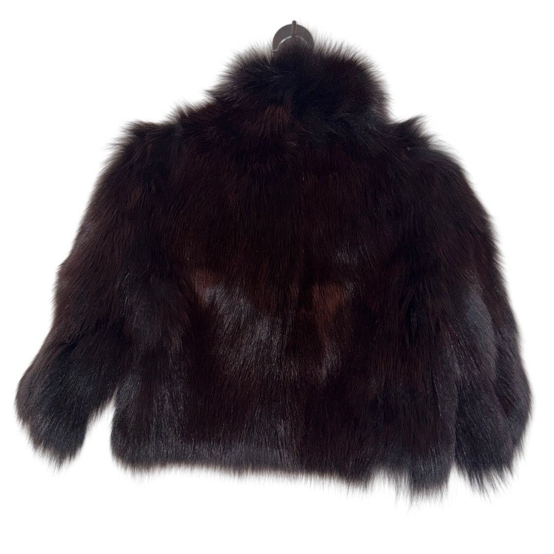 Other Vintage Dark Brown Fur Jacket Size XXS / US 00 / IT 34 - 2 Thumbnail