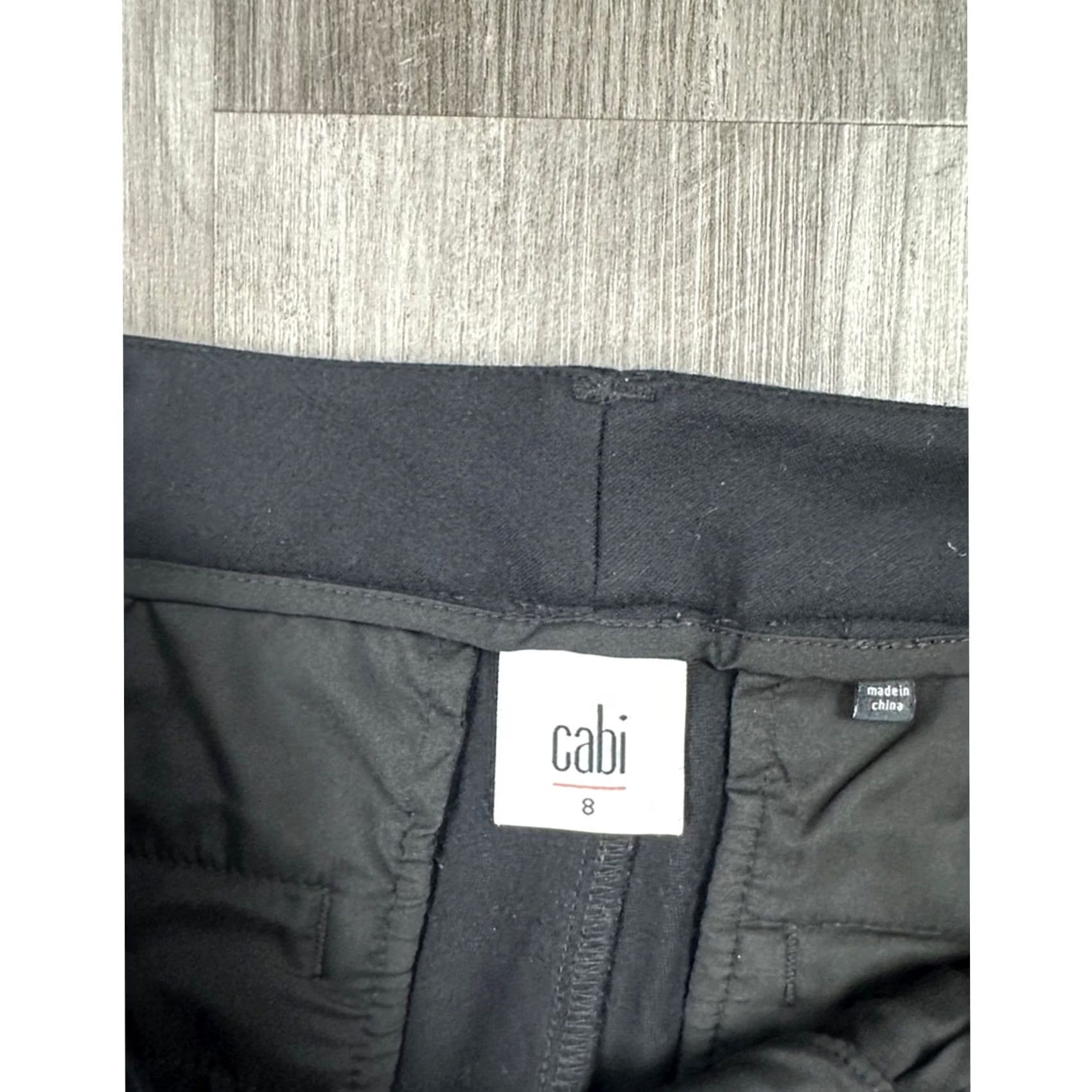 Vintage Cabi Agency Black Split Ankle Stretch Pants Women 8 Regular Dress Pants Size 30" / US 8 / IT 44 - 7 Thumbnail