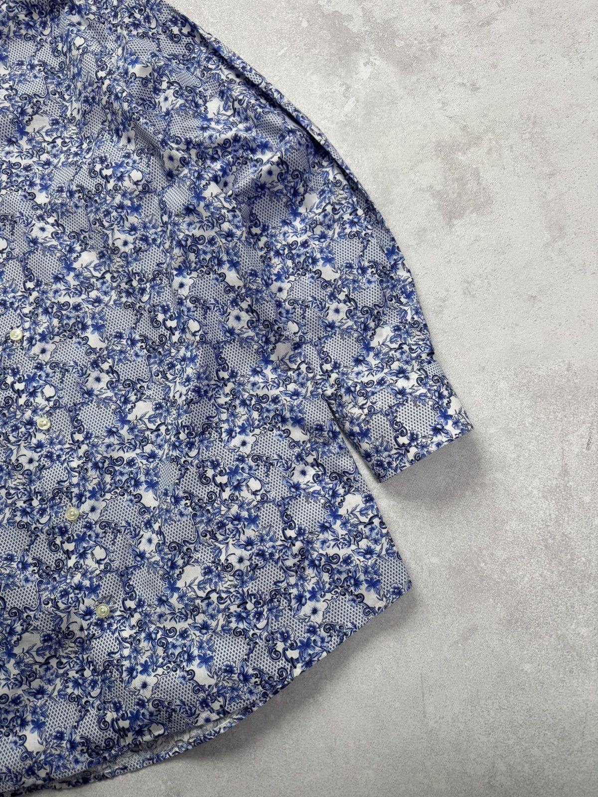 Eton Eton shirts men Multicolor luxury flowers size L slim Size US L / EU 52-54 / 3 - 2 Thumbnail