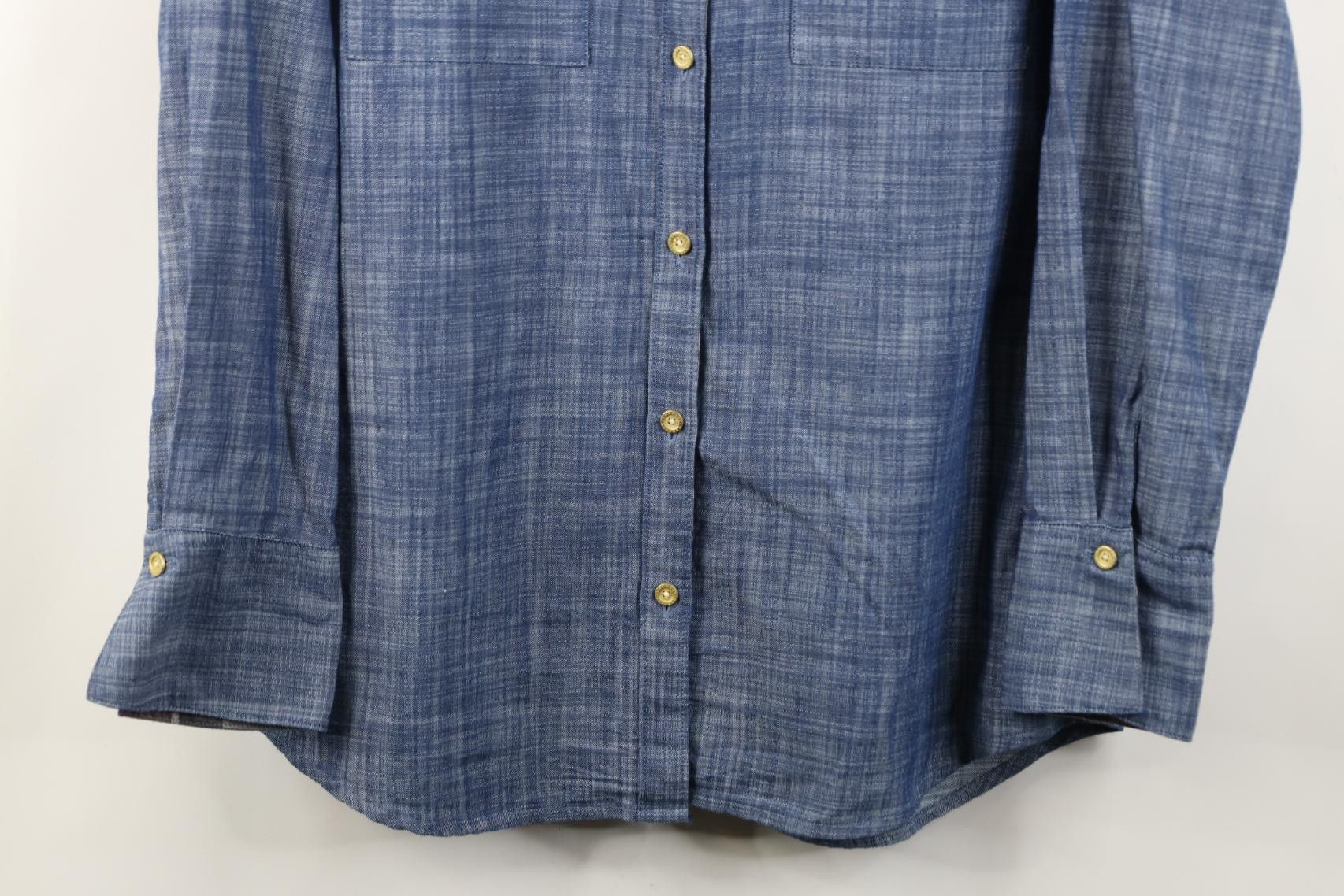 Barbour Barbour Winter Tartan Chambray Collared Button Shirt Blue Size M / US 6-8 / IT 42-44 - 3 Thumbnail