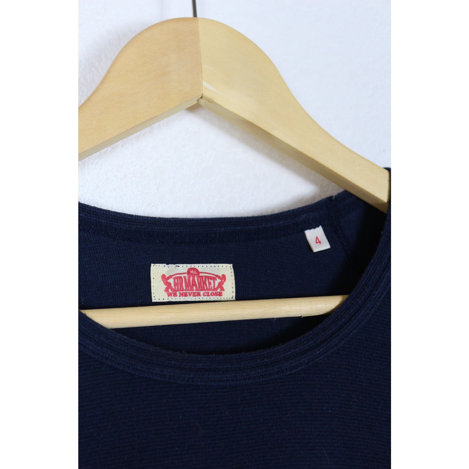 HOLLYWOOD RANCH MARKET HOLLYWOOD RANCH MARKET Jersey Cotton T-shirt Long-Sleeve Tee Size US XL / EU 56 / 4 - 3 Thumbnail
