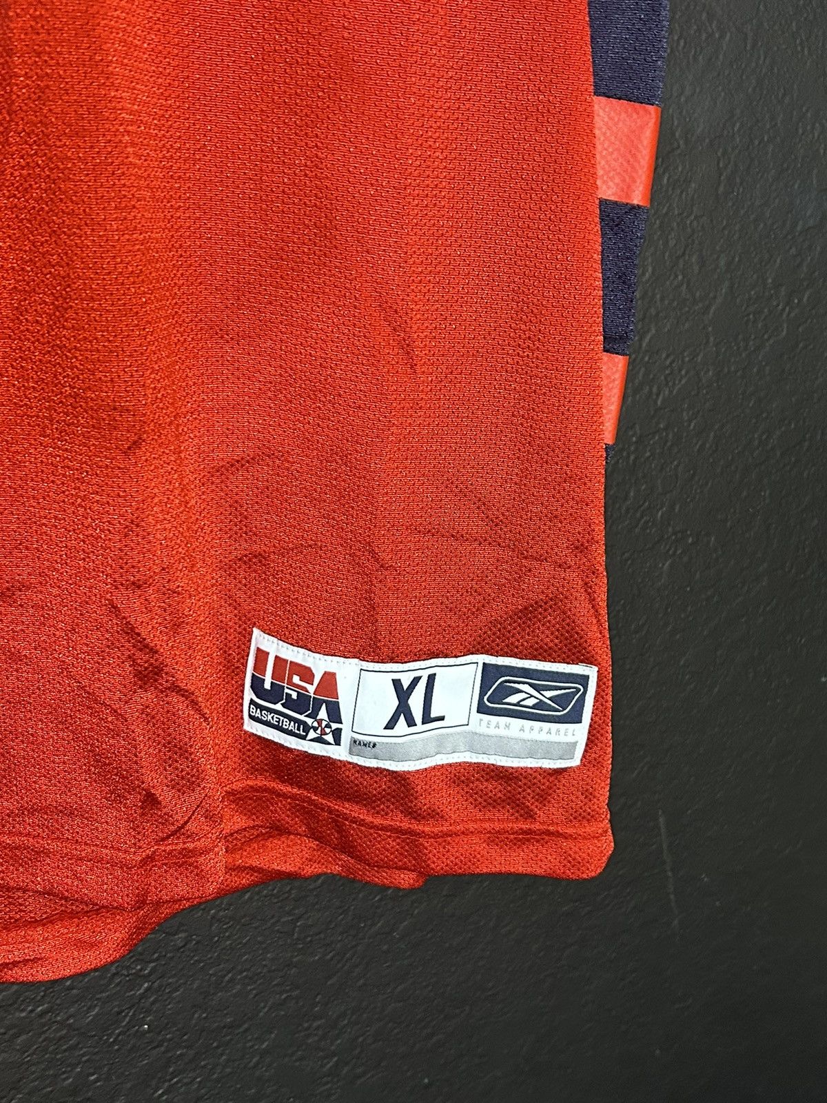 Reebok Vintage 2000s Reebok Team Usa Dwyane Wade #6 Size US XL / EU 56 / 4 - 6 Thumbnail