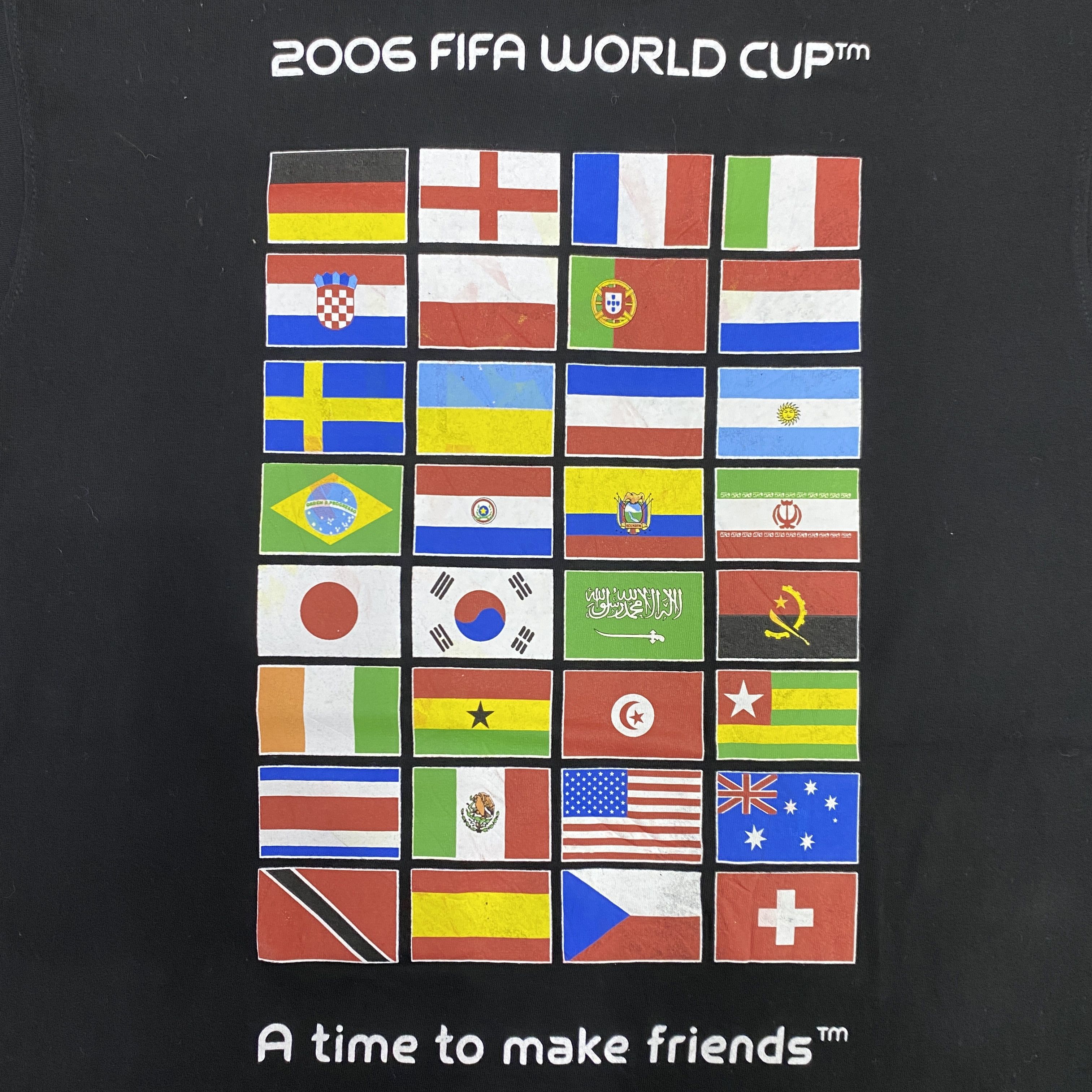 Vintage Germany 2006 FIFA World Cup T-Shirt - H089 Size US L / EU 52-54 / 3 - 3 Thumbnail