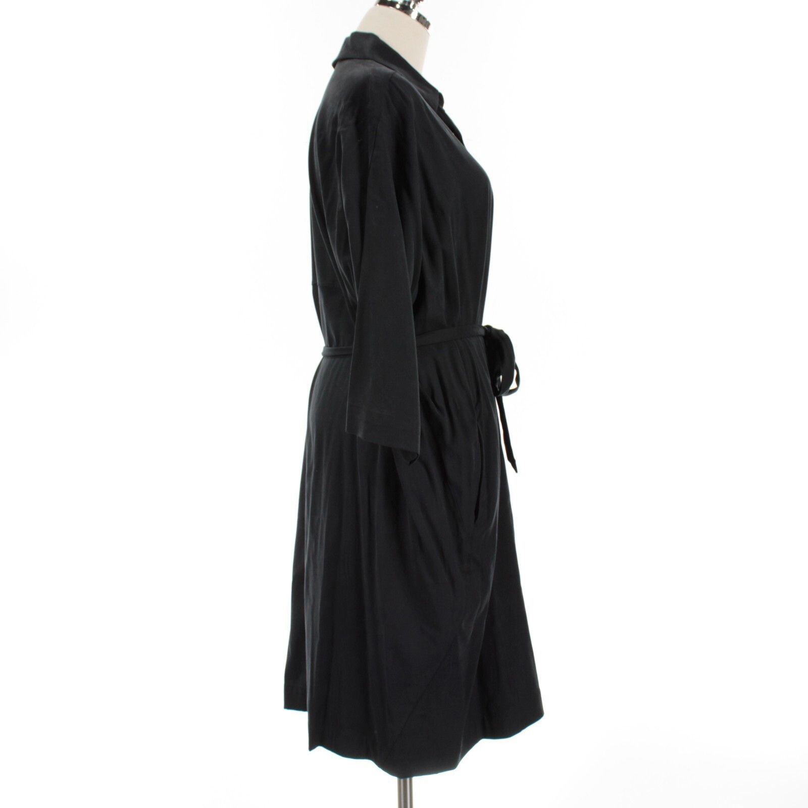 Lululemon Lululemon NWOT Perfectly Poised Black Midi Shirt Dress Sz 8 Size M / US 6-8 / IT 42-44 - 4 Thumbnail