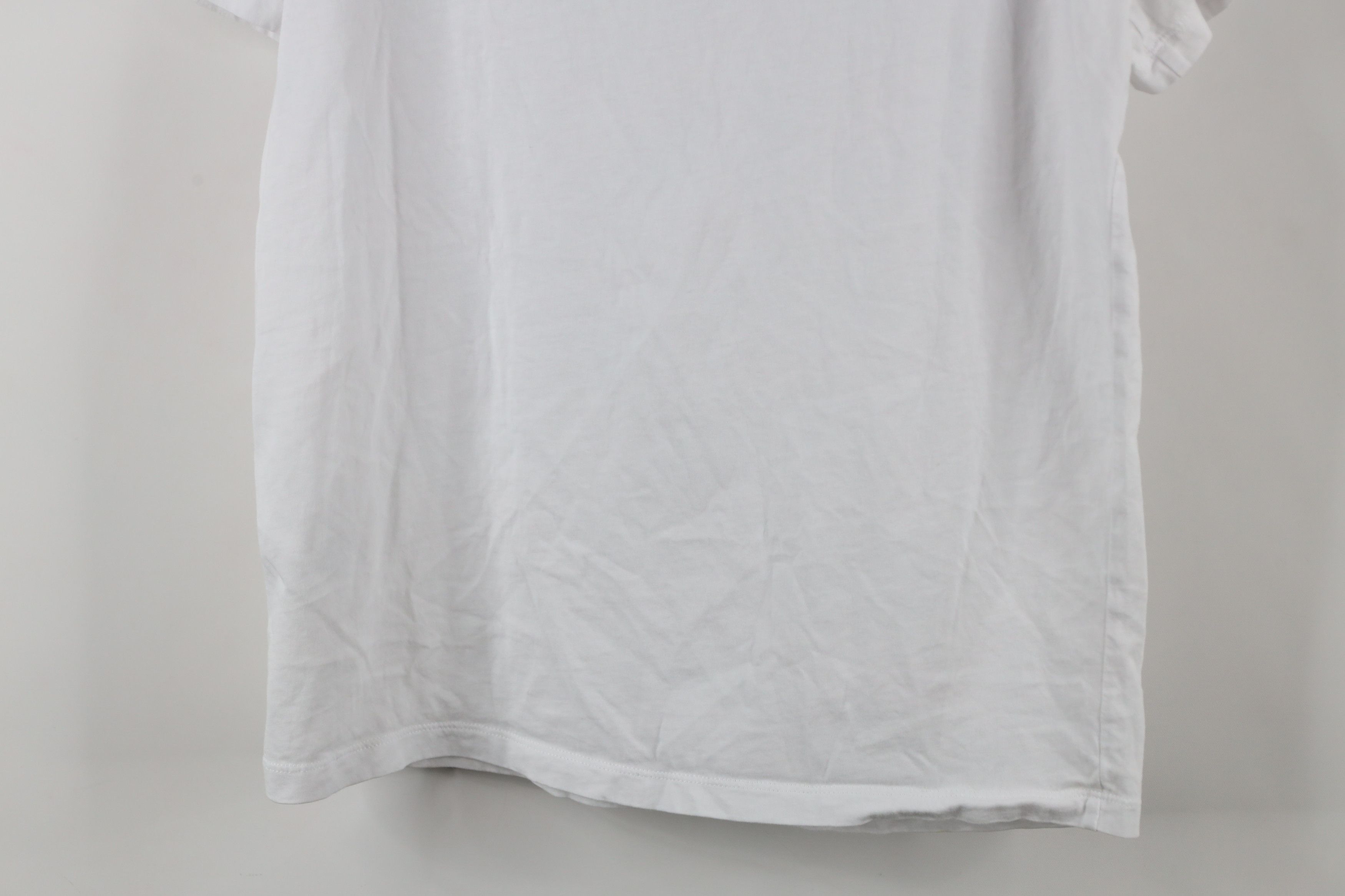 Armani Exchange × Vintage Armani Exchange Line Center Logo Short Sleeve T-Shirt White Size US S / EU 44-46 / 1 - 11 Thumbnail