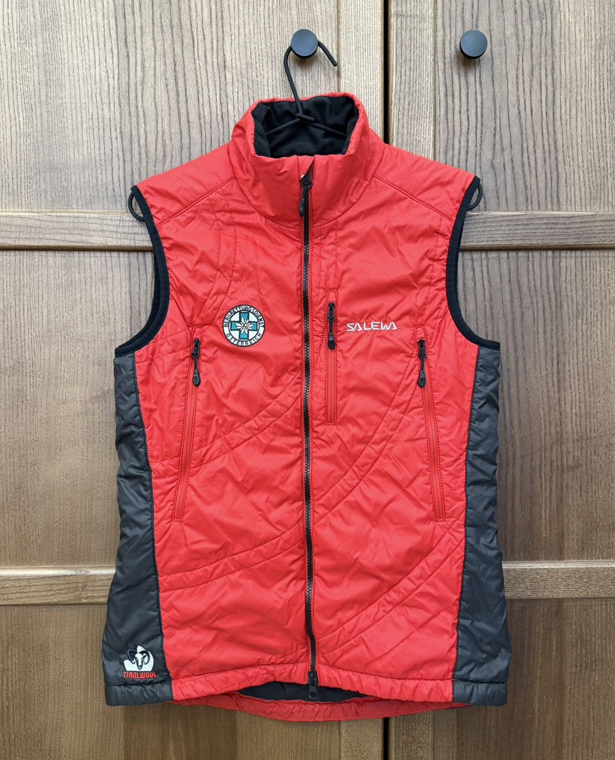 Salewa Tirolwool Red Outdoor Vest