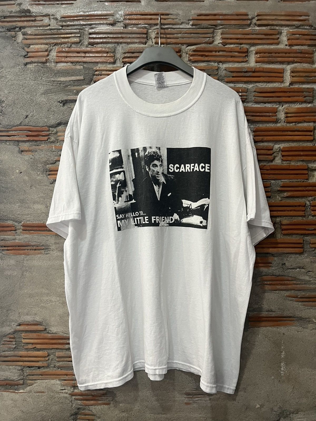 Arts & Science Vintage SCARFACE filme 00’s (3XL) Tshirt Size US XXL / EU 58 / 5 - 2 Thumbnail