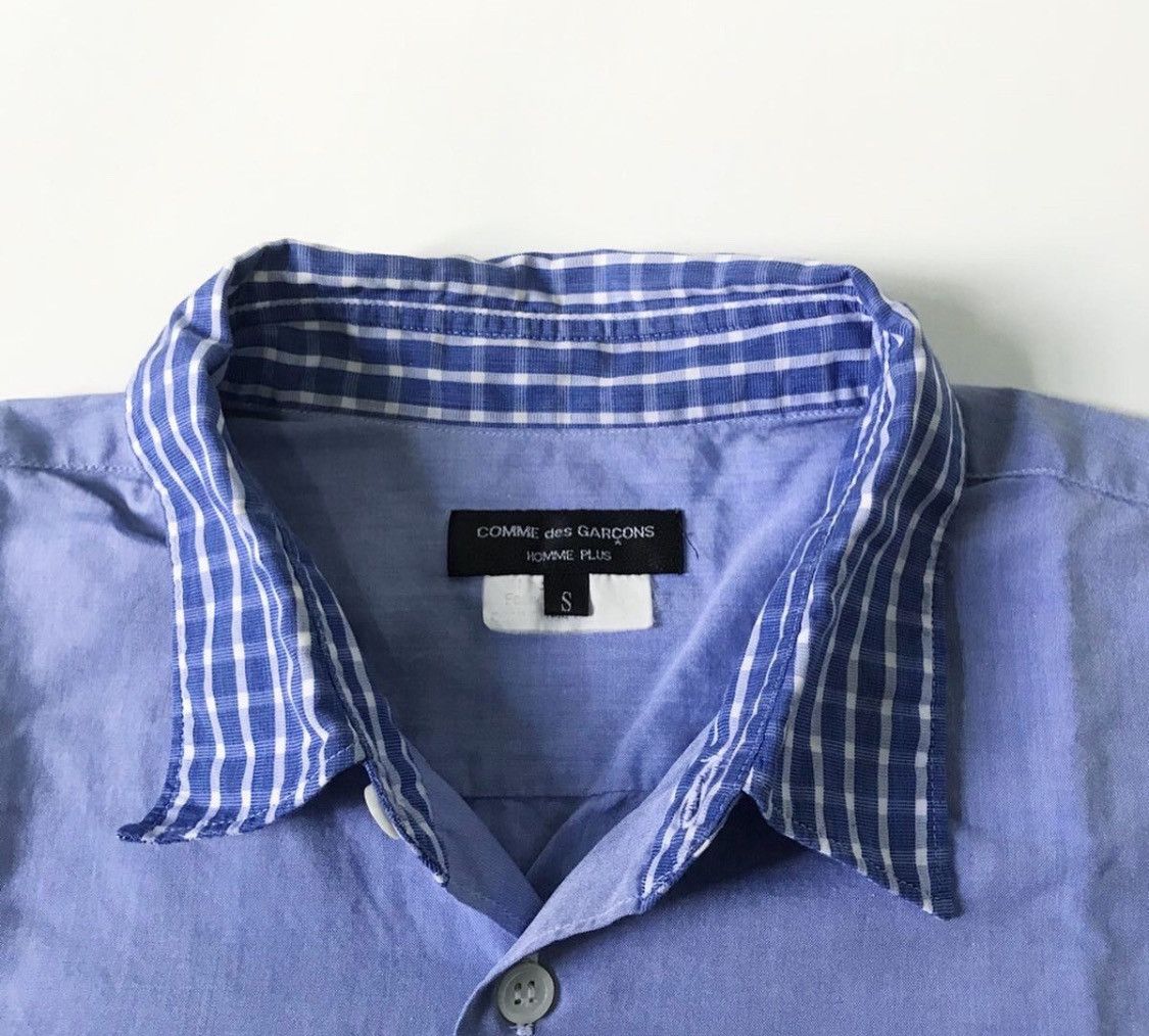 Comme des Garcons Comme des garcons homme plus SS2008 two tone checkered shirt Size US S / EU 44-46 / 1 - 4 Thumbnail