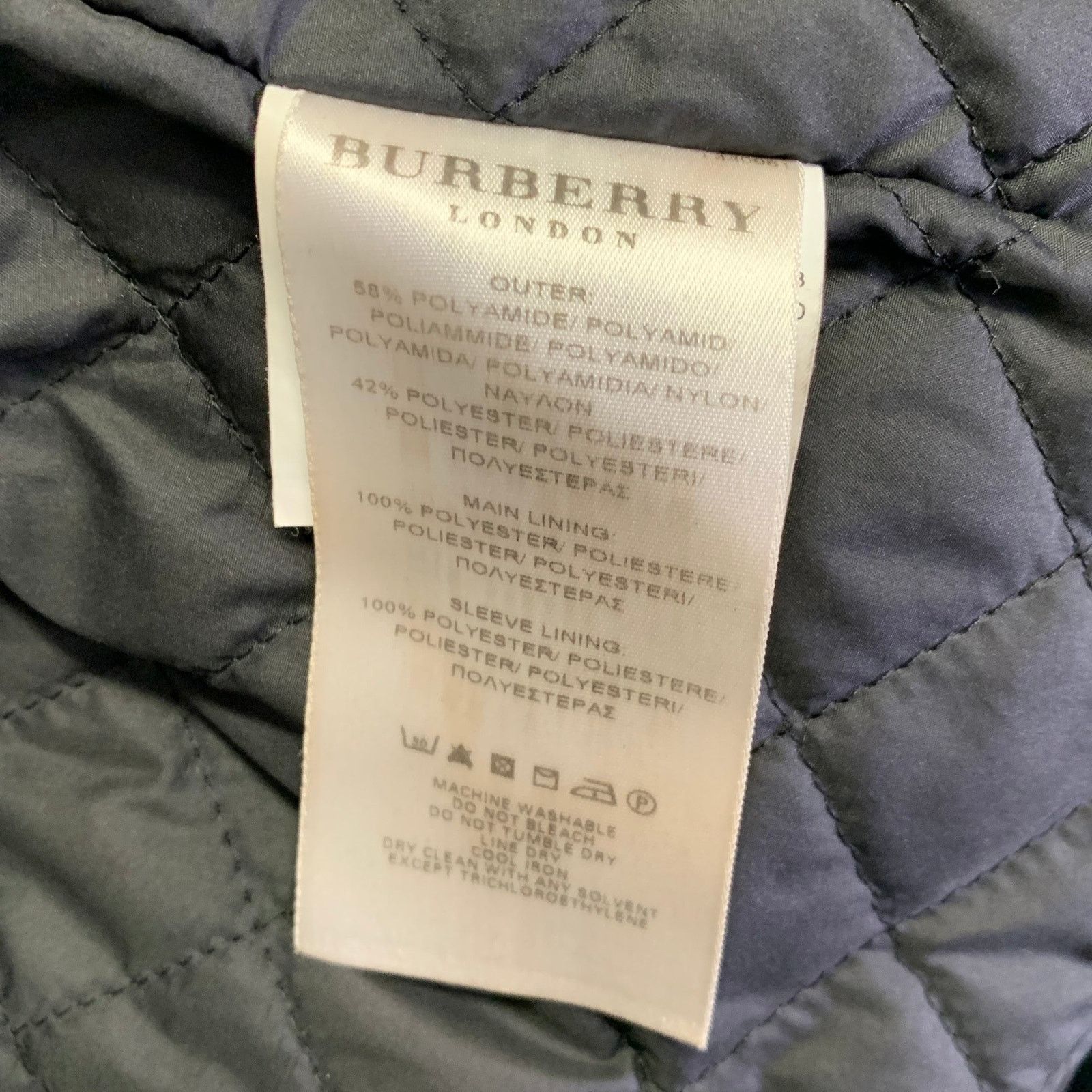 Burberry BURBERRY LONDON Size XL Black Polyamide blend Overcoat Coat Size US XL / EU 56 / 4 - 7 Thumbnail