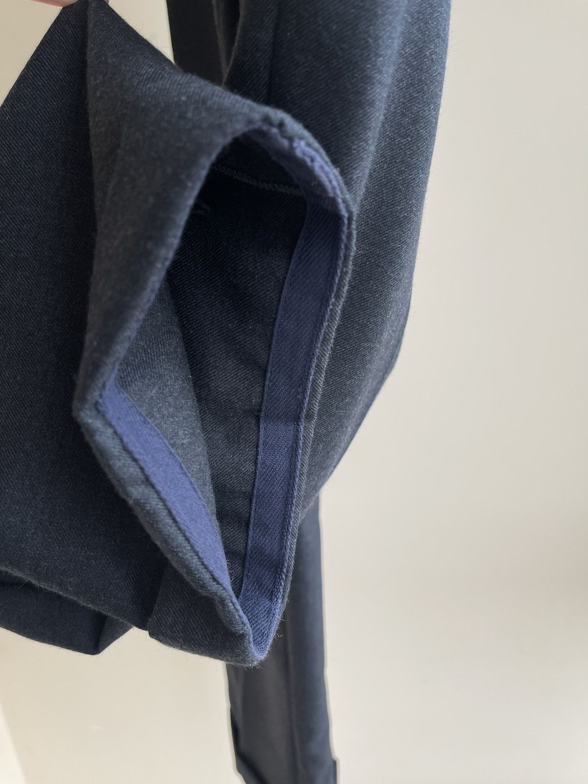 Canali Cashmere Suit 90s Single Breasted 3 Buttons Blazer Trousers Size 44R - 11 Thumbnail