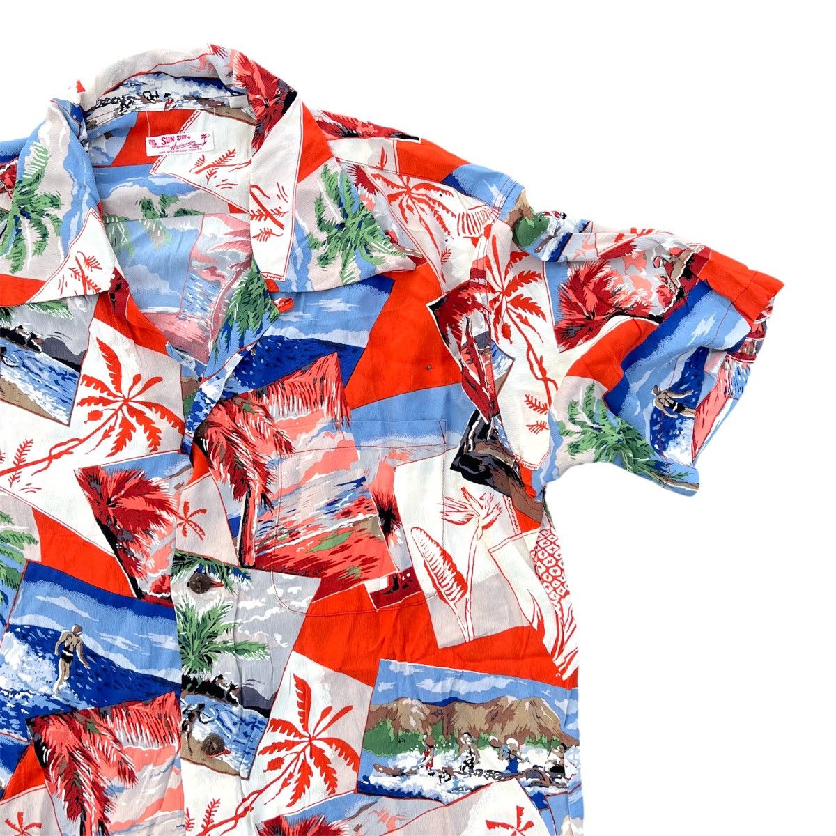 Sun Surf × Toyo Enterprises Vintage Sun Surf Open Collar Hawaiian Shirt Size US L / EU 52-54 / 3 - 3 Thumbnail