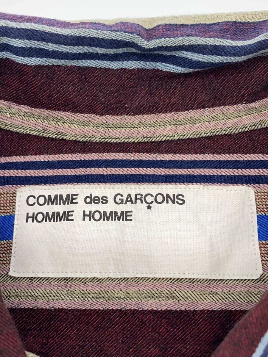 Comme des Garcons × Comme des Garcons Homme Striped Short Sleeve Button Shirt Size US L / EU 52-54 / 3 - 4 Thumbnail