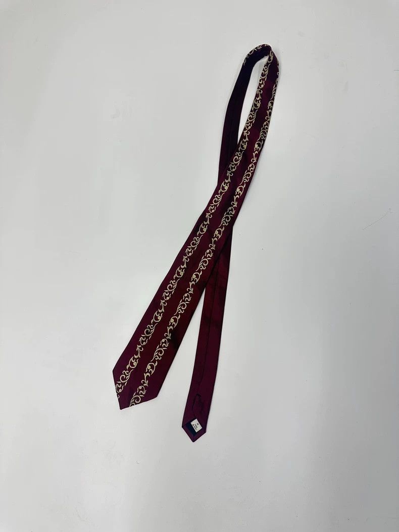 Yohji Yamamoto YOHJI YAMAMOTO Black Label Western carved necktie Size ONE SIZE - 1 Thumbnail