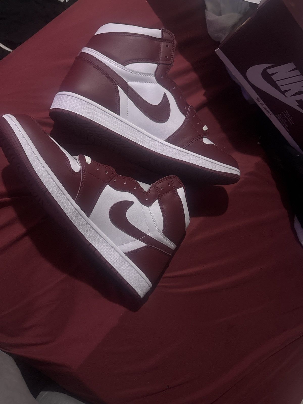 Jordan Brand Artisanal team red jordan 1 Size US 15 / EU 48 - 6 Thumbnail