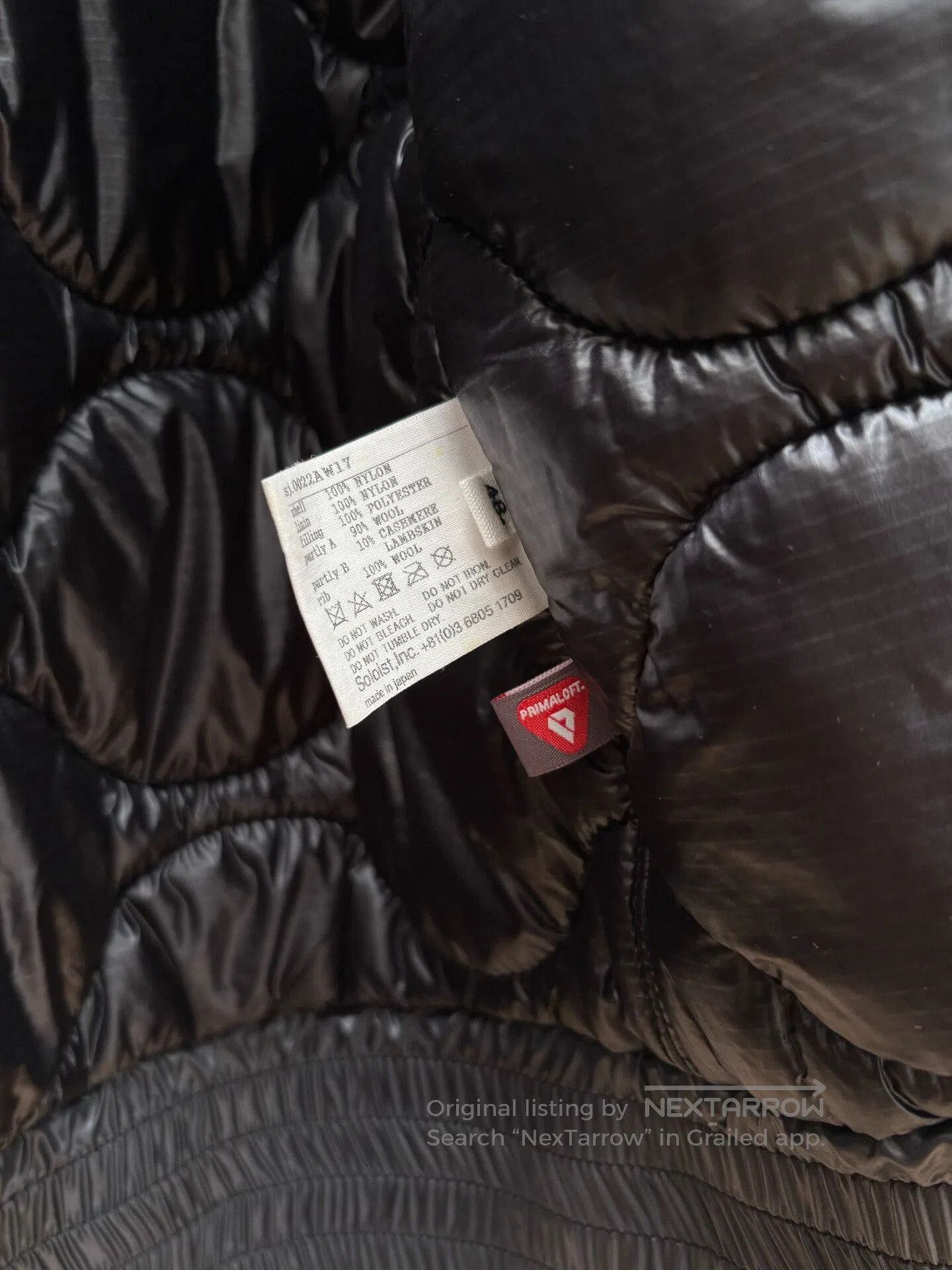 Takahiromiyashita The Soloist. The Soloist AW17 Primaloft Flight Jacket. Size US M / EU 48-50 / 2 - 9 Thumbnail
