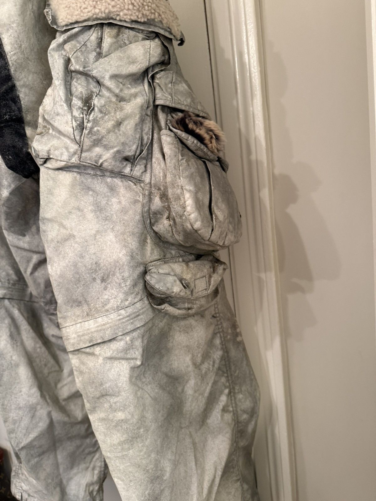 If Six Was Nine If six was nine silver grey pants cargo style Size 27" / US 4 / IT 40 - 7 Thumbnail