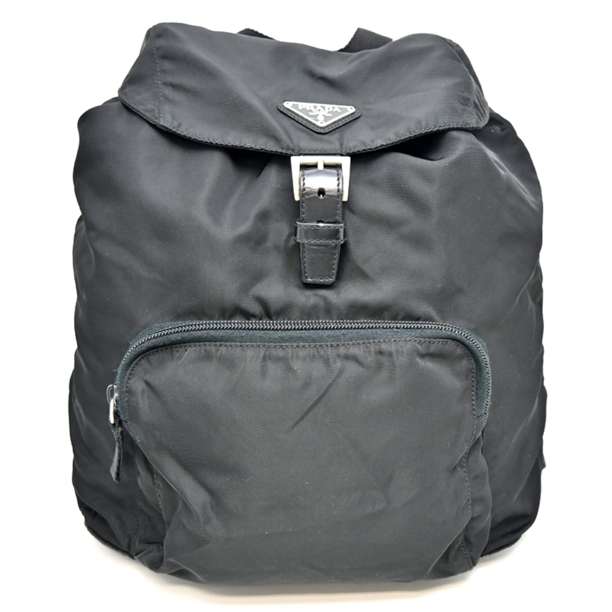 Prada Prada Backpack for Women, Nylon, Daypack, Black Size ONE SIZE - 1 Thumbnail