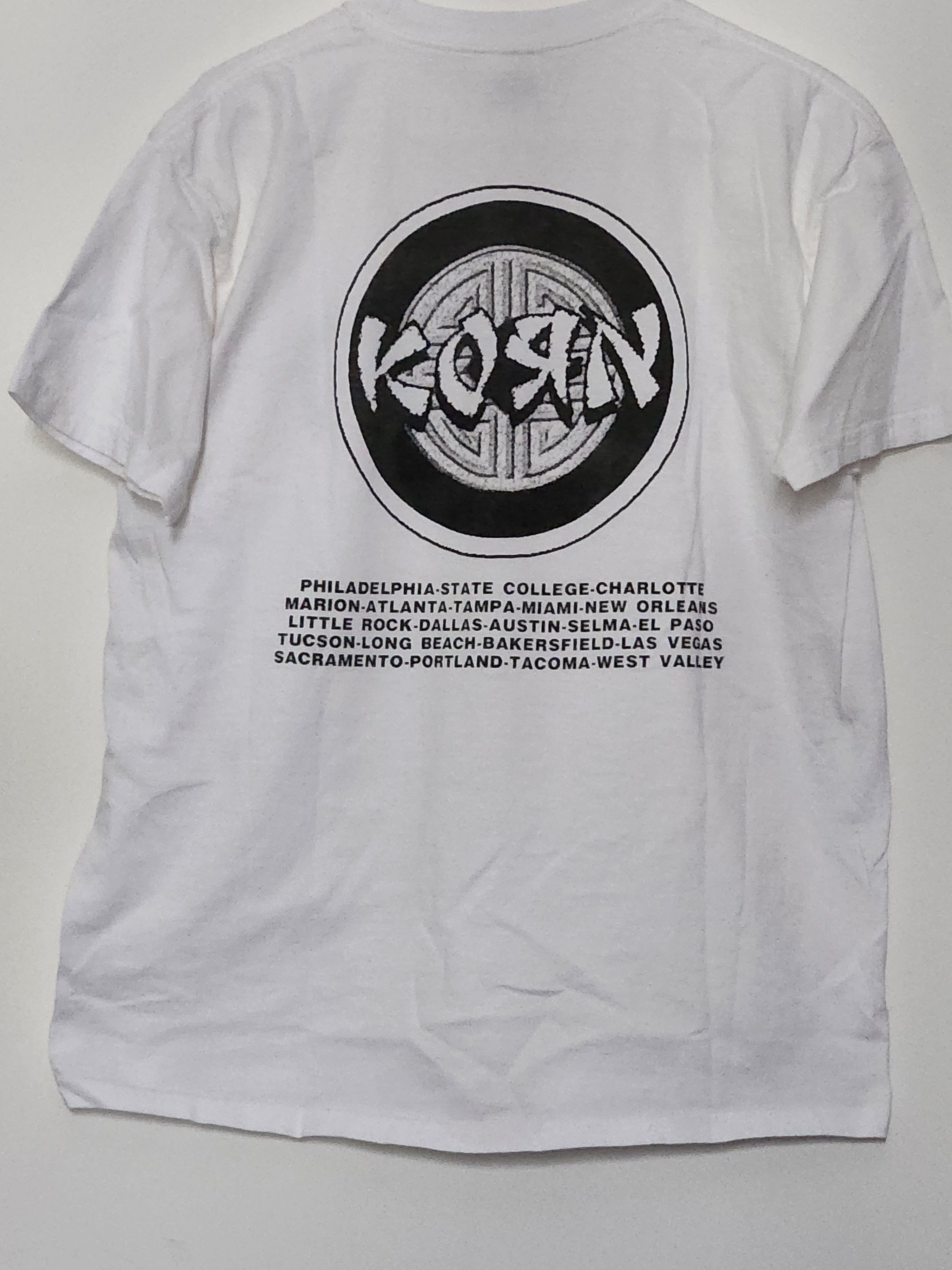 Hanes Vintage 90s Korn Neidermeyer's Mind Demo Tape Tour T-Shirt Size US L / EU 52-54 / 3 - 2 Thumbnail