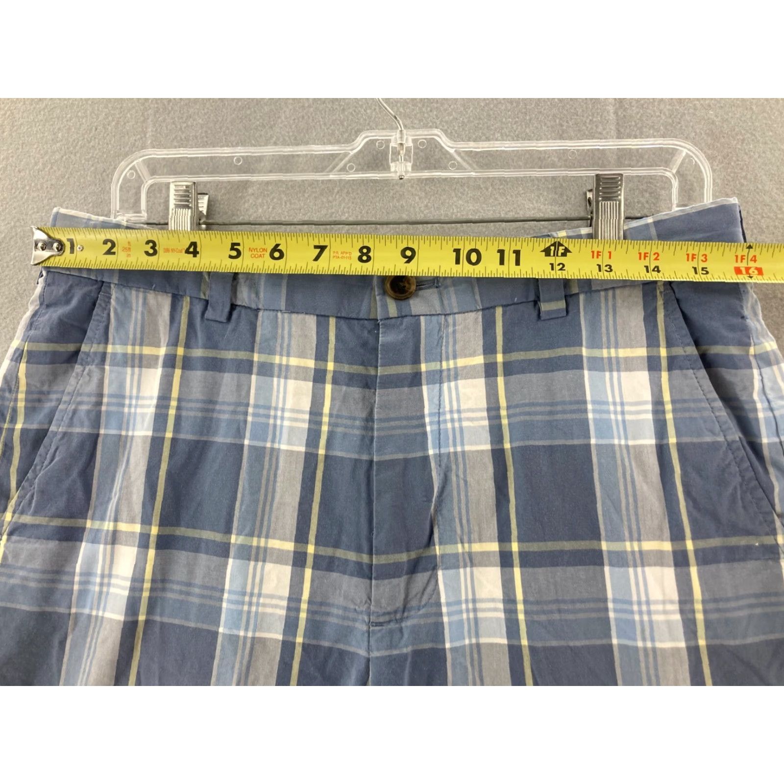 Brooks Brothers Brooks Brothers Shorts Mens 32 Plaid Chino Casual Cotton Stretch Size US 32 / EU 48 - 5 Thumbnail